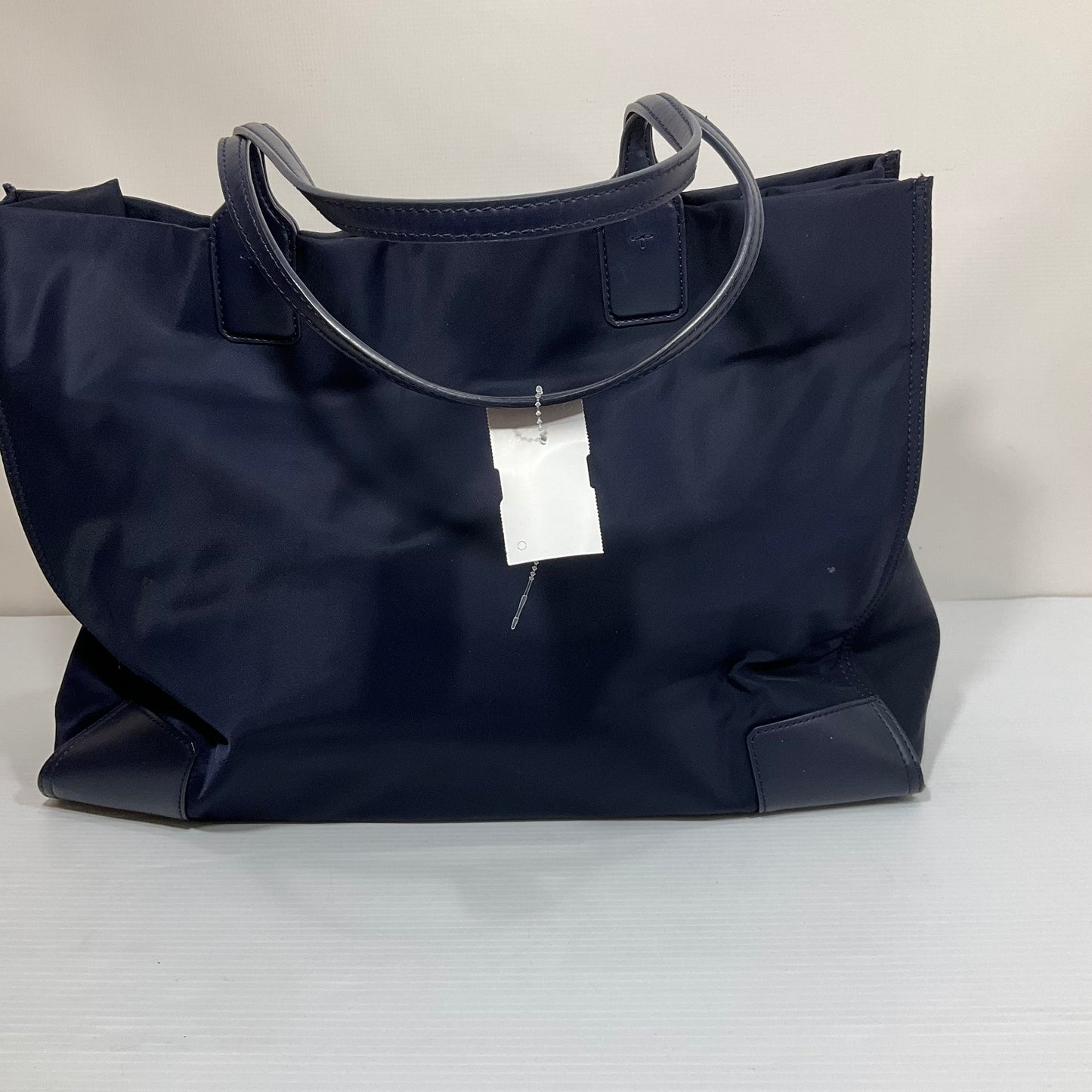 Handbag Designer By Tory Burch In Navy, Size:Large