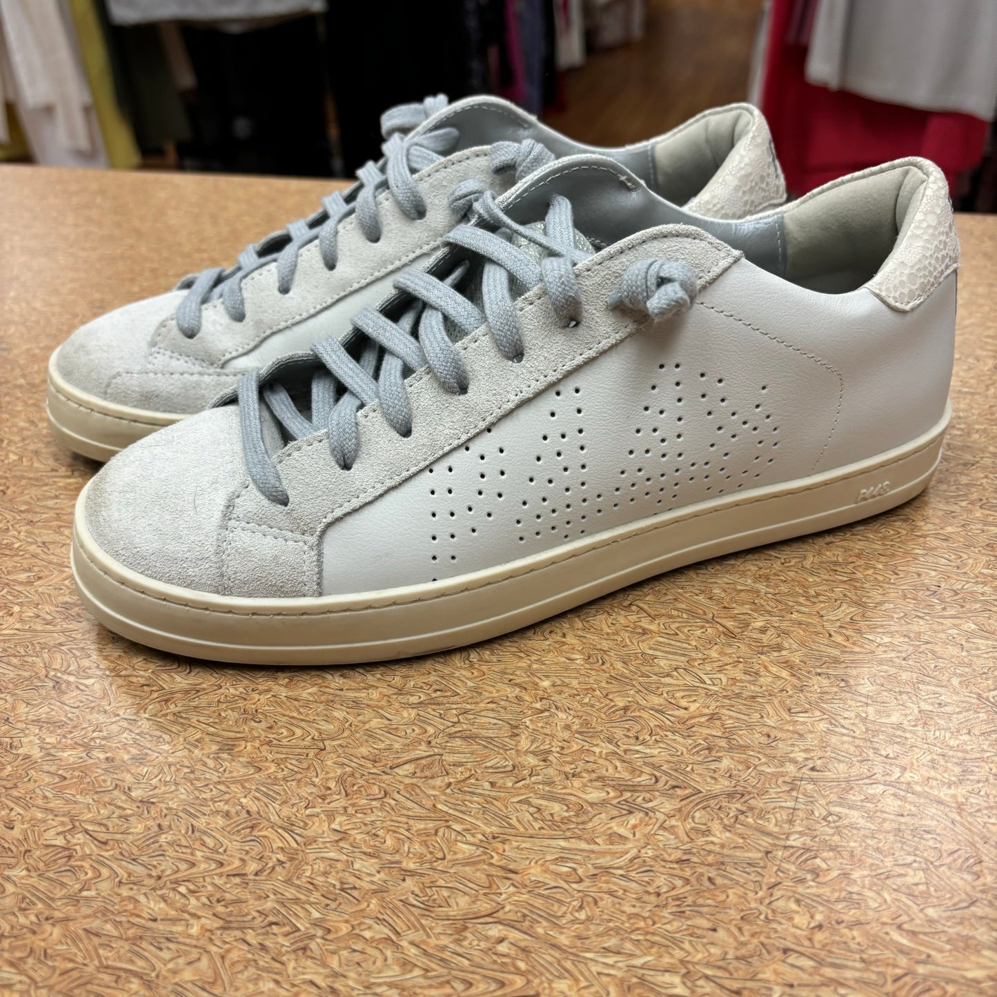 SHOES SNEAKERS by P448 In GREY & WHITE, Size: 9