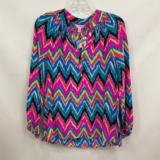 Blouse Long Sleeve By Lilly Pulitzer  Size: Xs