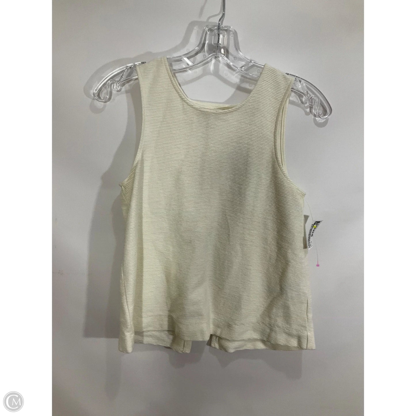 Top Sleeveless By Madewell In Cream, Size: Xs