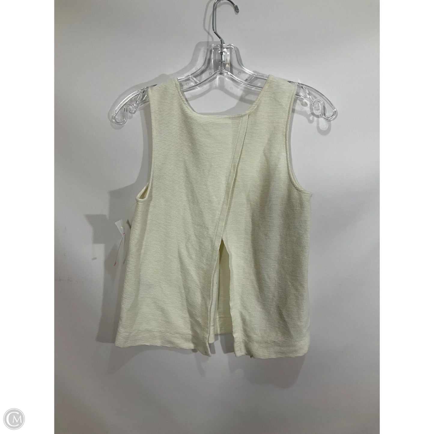 Top Sleeveless By Madewell In Cream, Size: Xs