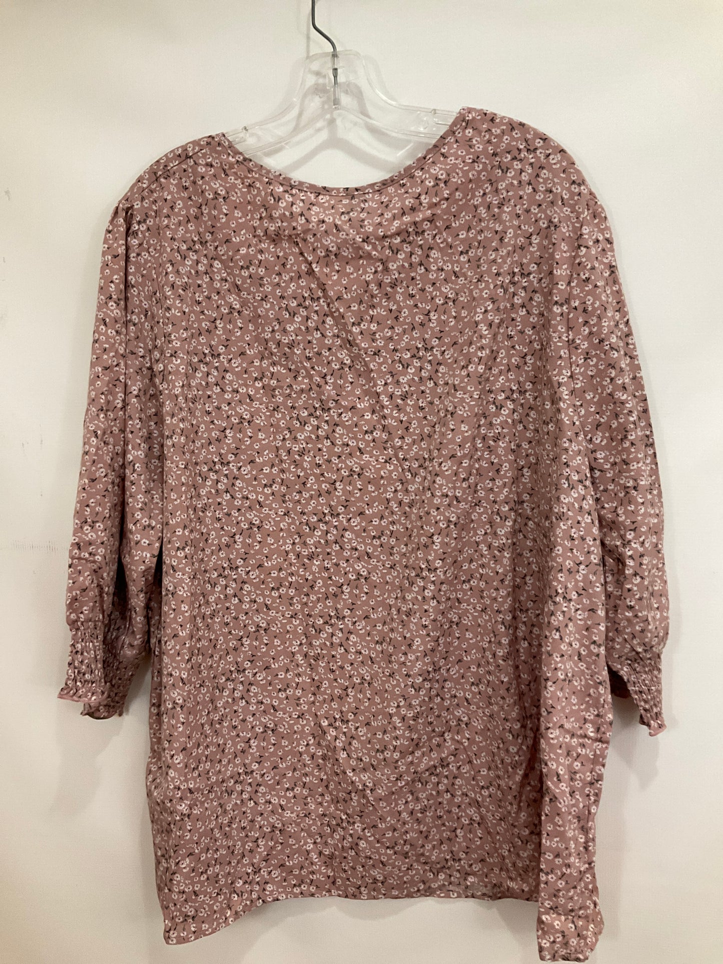 Top 3/4 Sleeve By Shein  Size: 3x