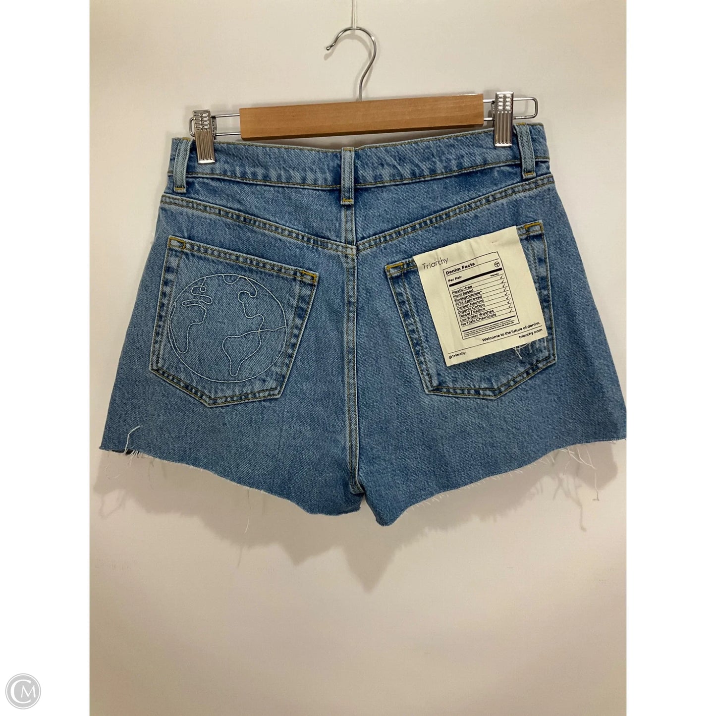 Shorts By Triarchy In Blue Denim, Size: 4