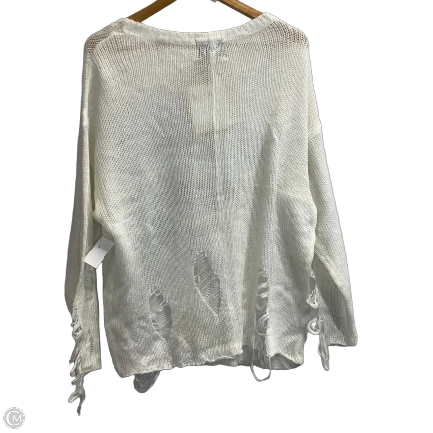 Sweater By Wildfox In White, Size: M