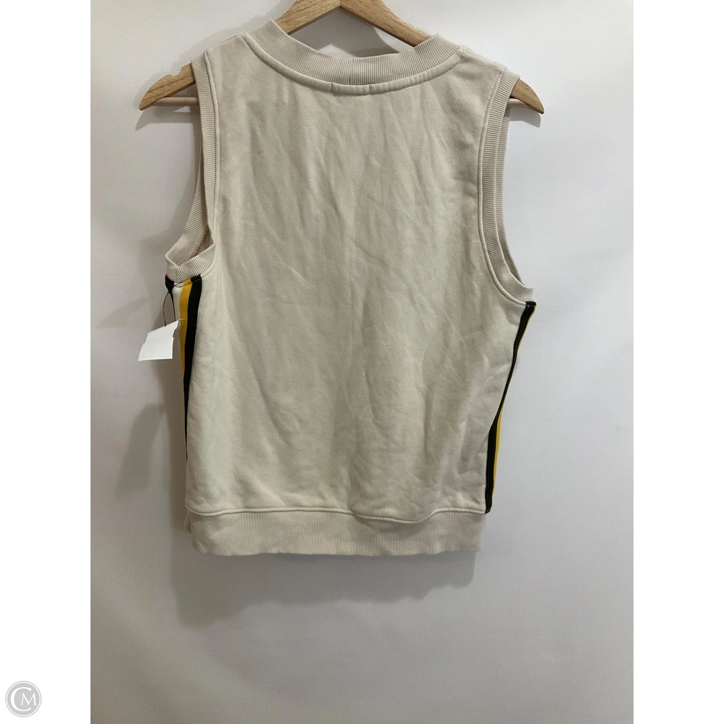 Top Sleeveless By Evereve In Tan, Size: M
