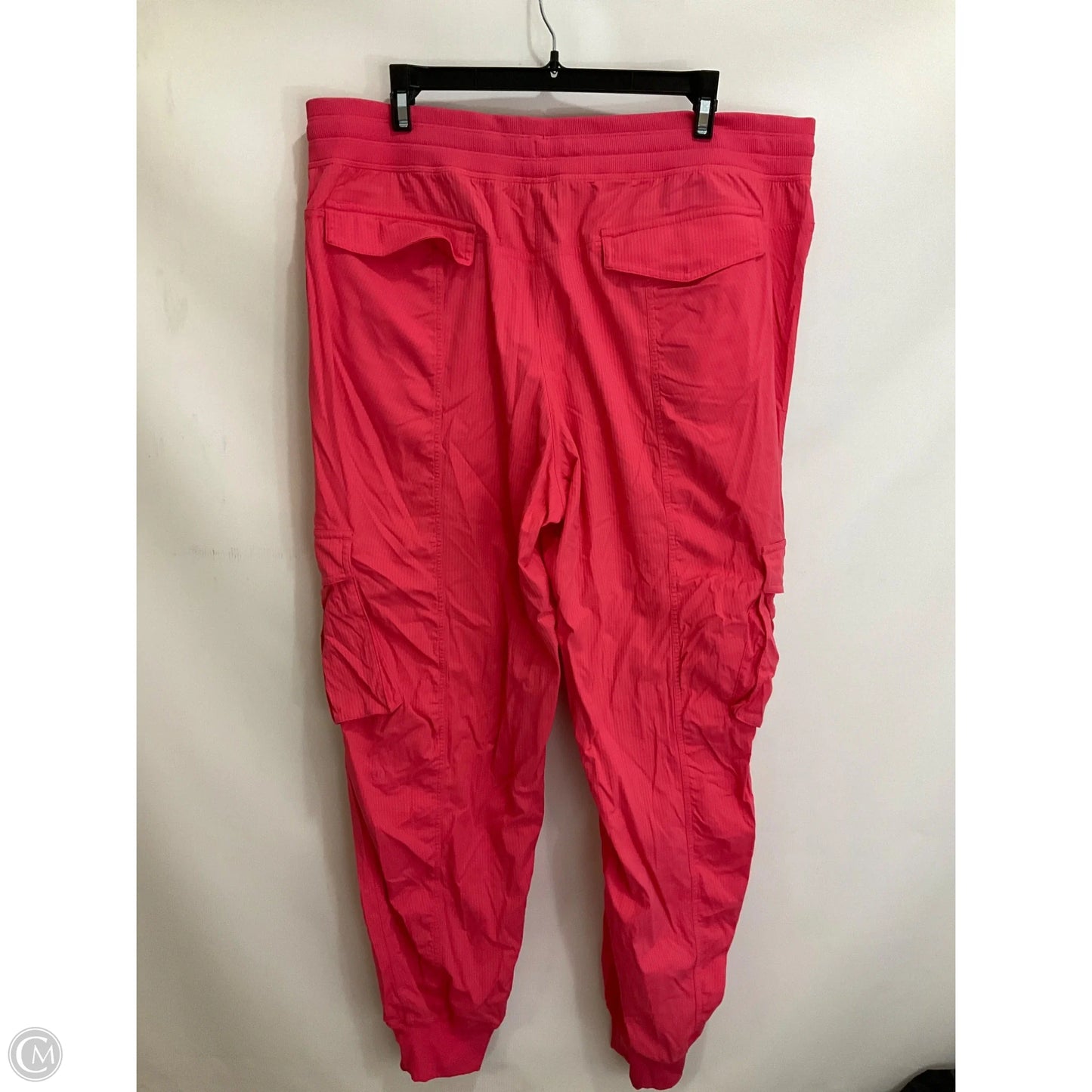 Athletic Pants By Lululemon In Pink, Size: Xl