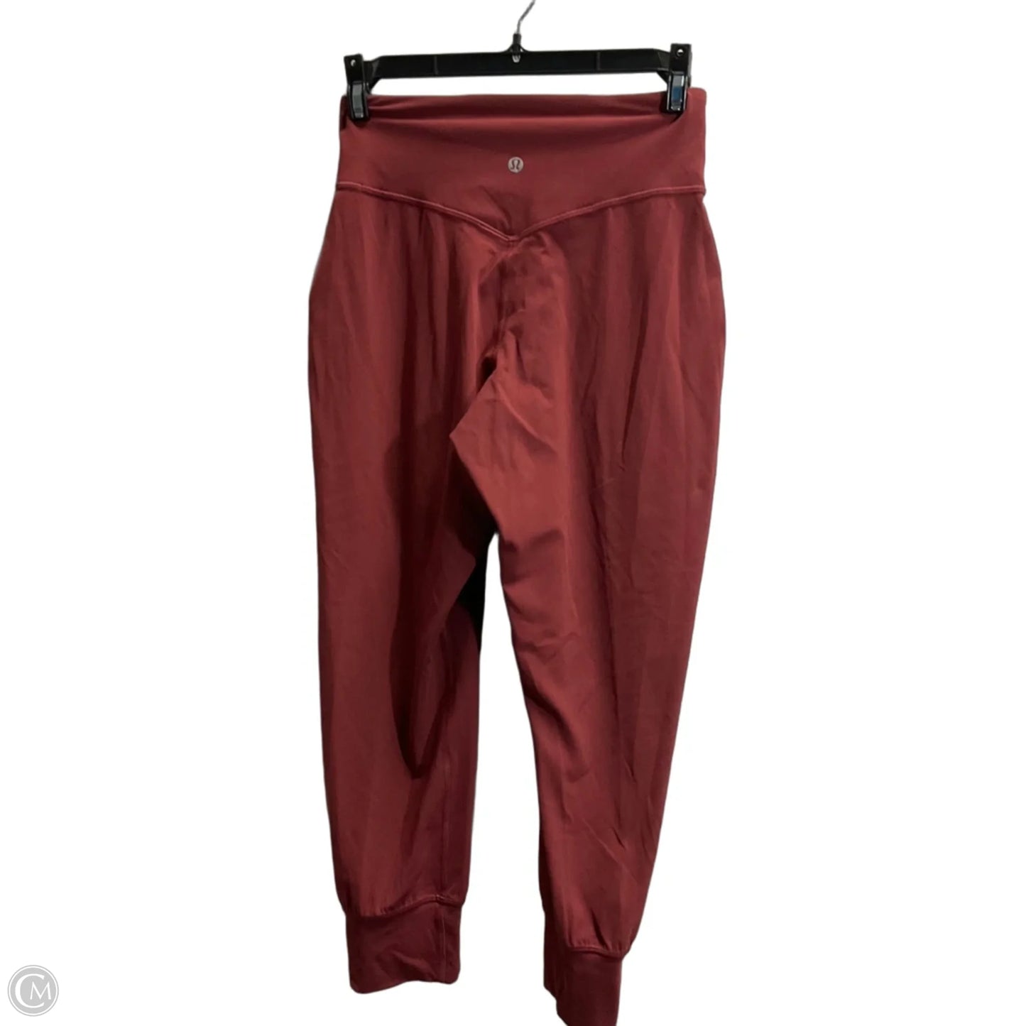 Athletic Leggings By Lululemon In Red, Size: 4