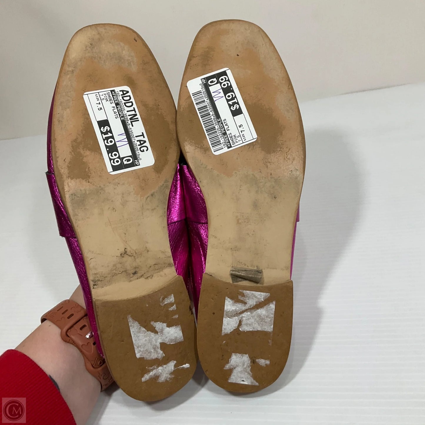 Shoes Flats By Free People In Pink, Size: 7.5