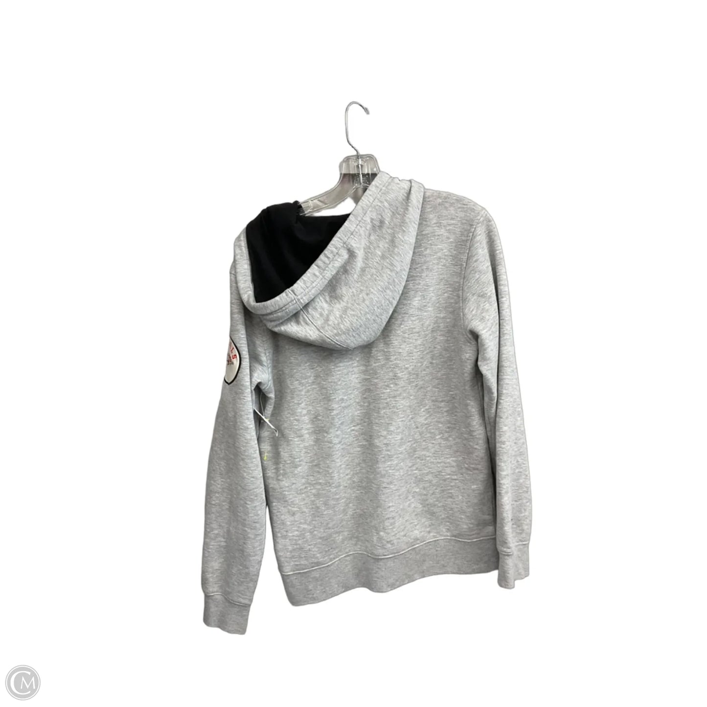 Sweatshirt Hoodie By Fanatics In Grey, Size: S