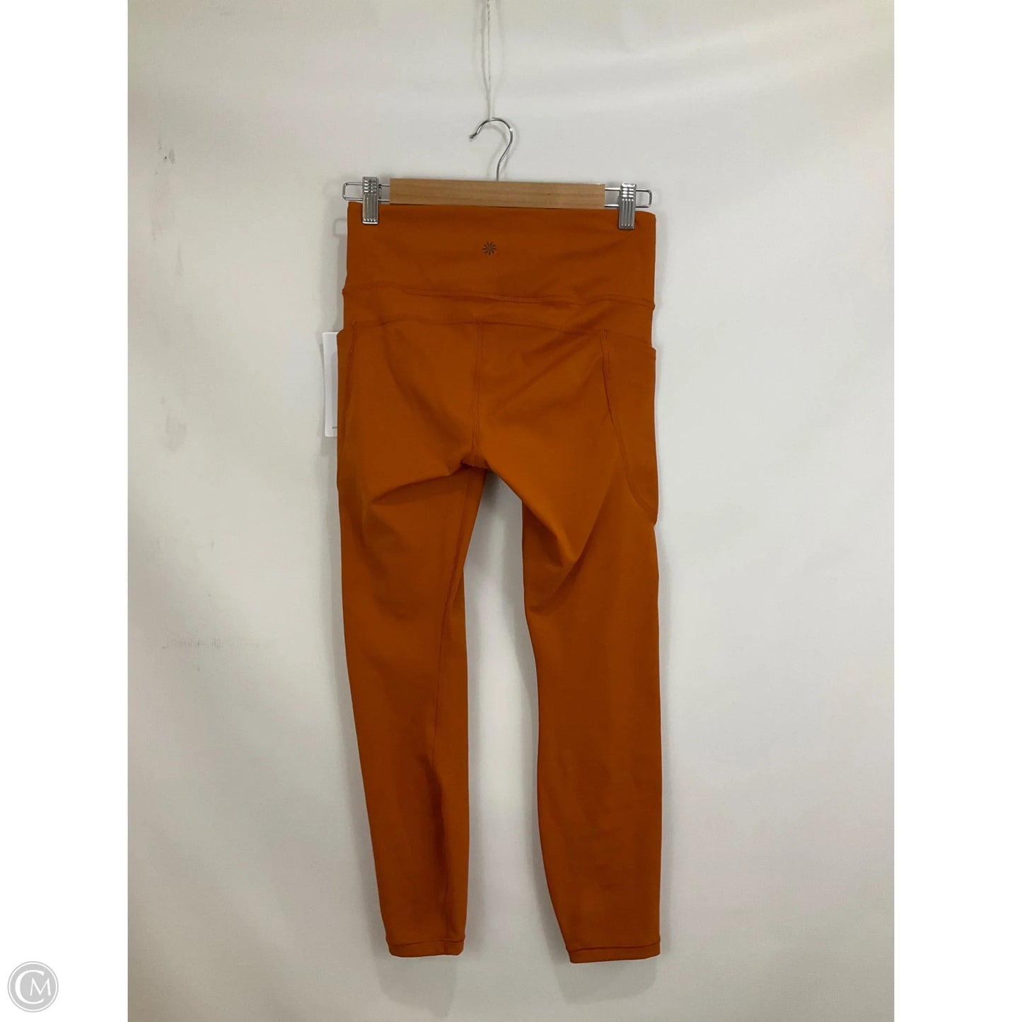 Athletic Leggings By Athleta In Orange, Size: S