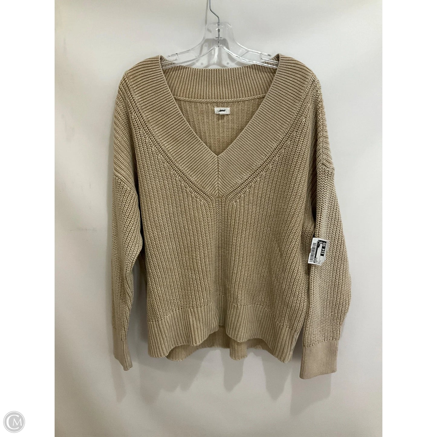 Sweater By Aerie In Tan, Size: L