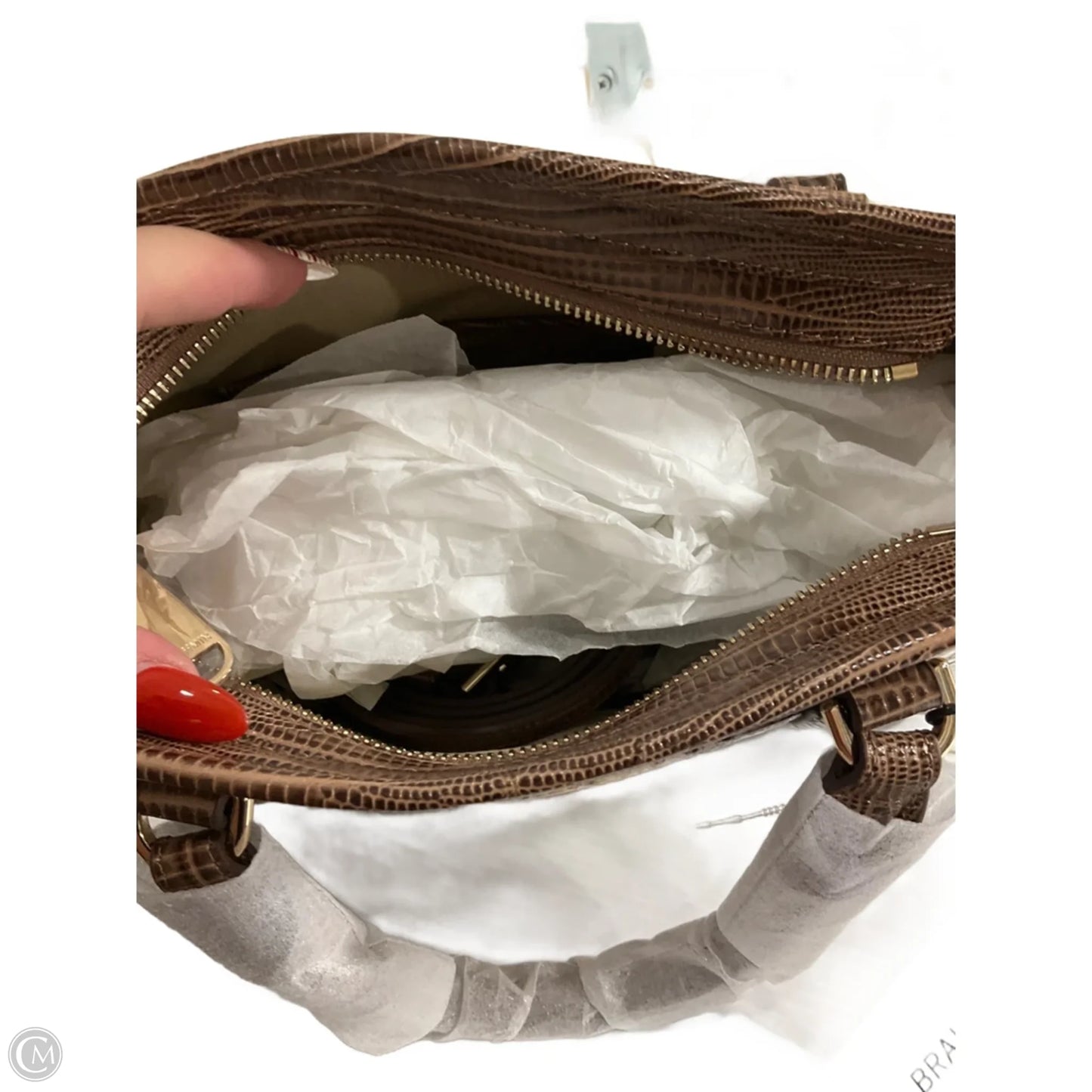 Handbag By Brahmin, Size: Medium