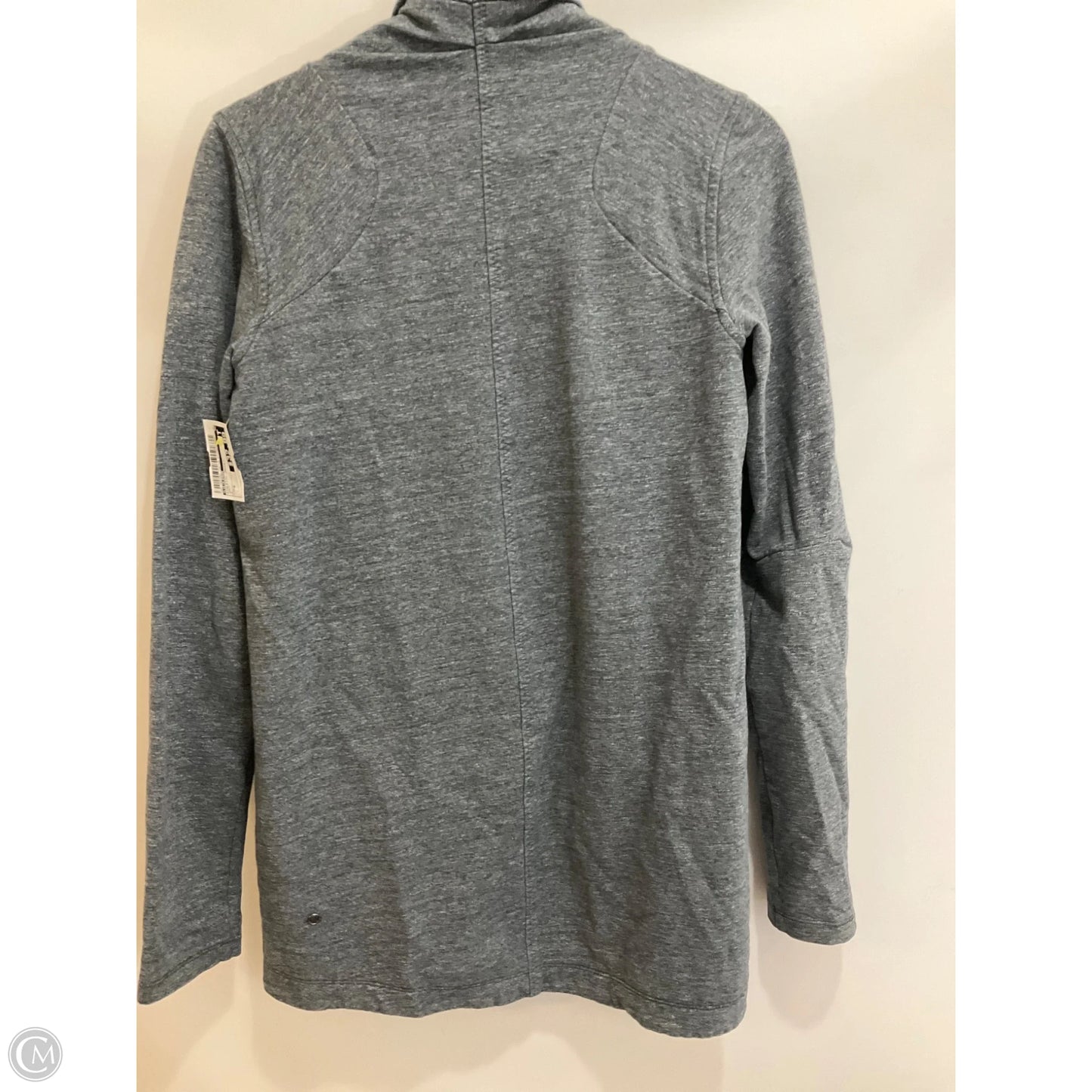 Athletic Jacket By Lululemon In Grey, Size: 6
