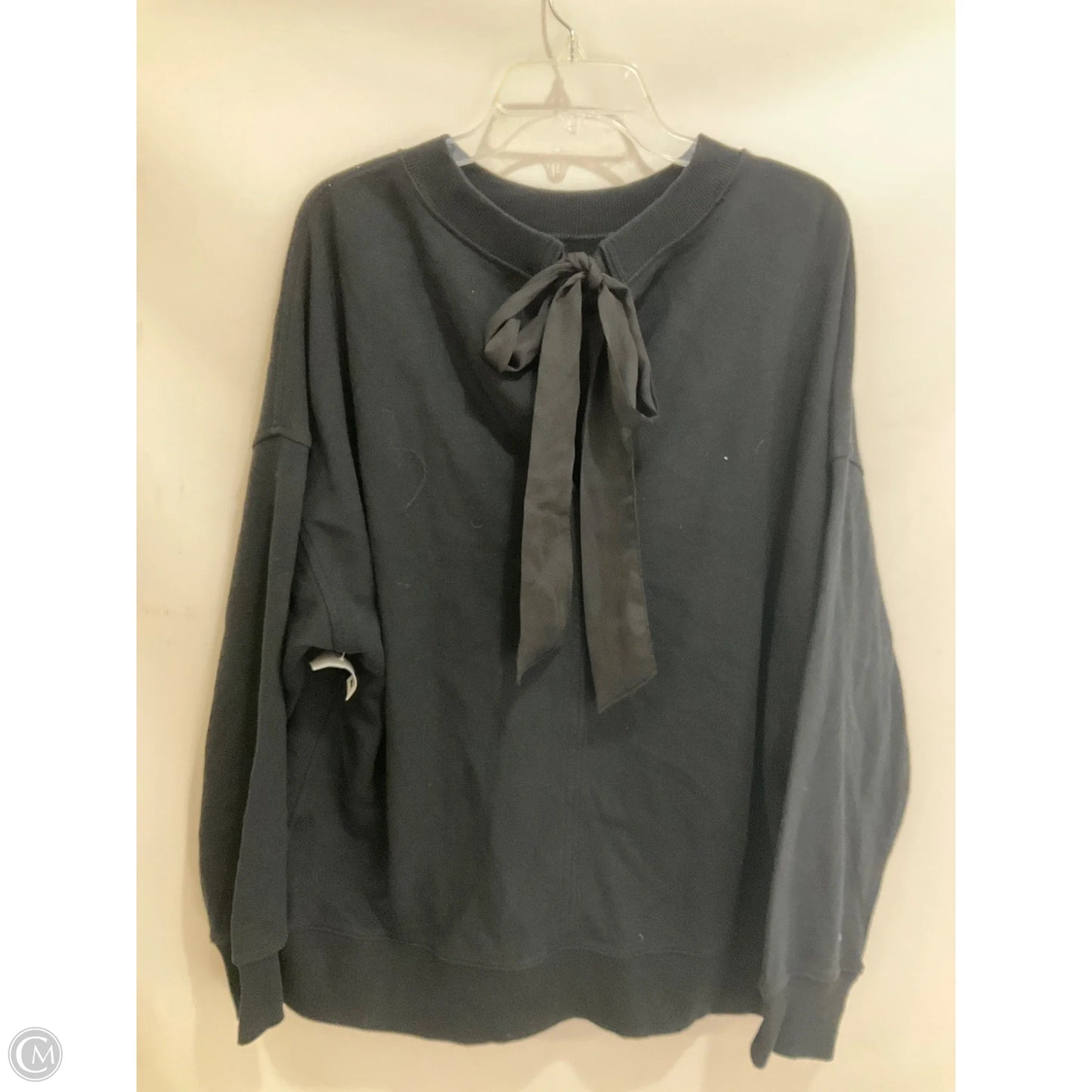 Top Long Sleeve By Aerie In Black, Size: S