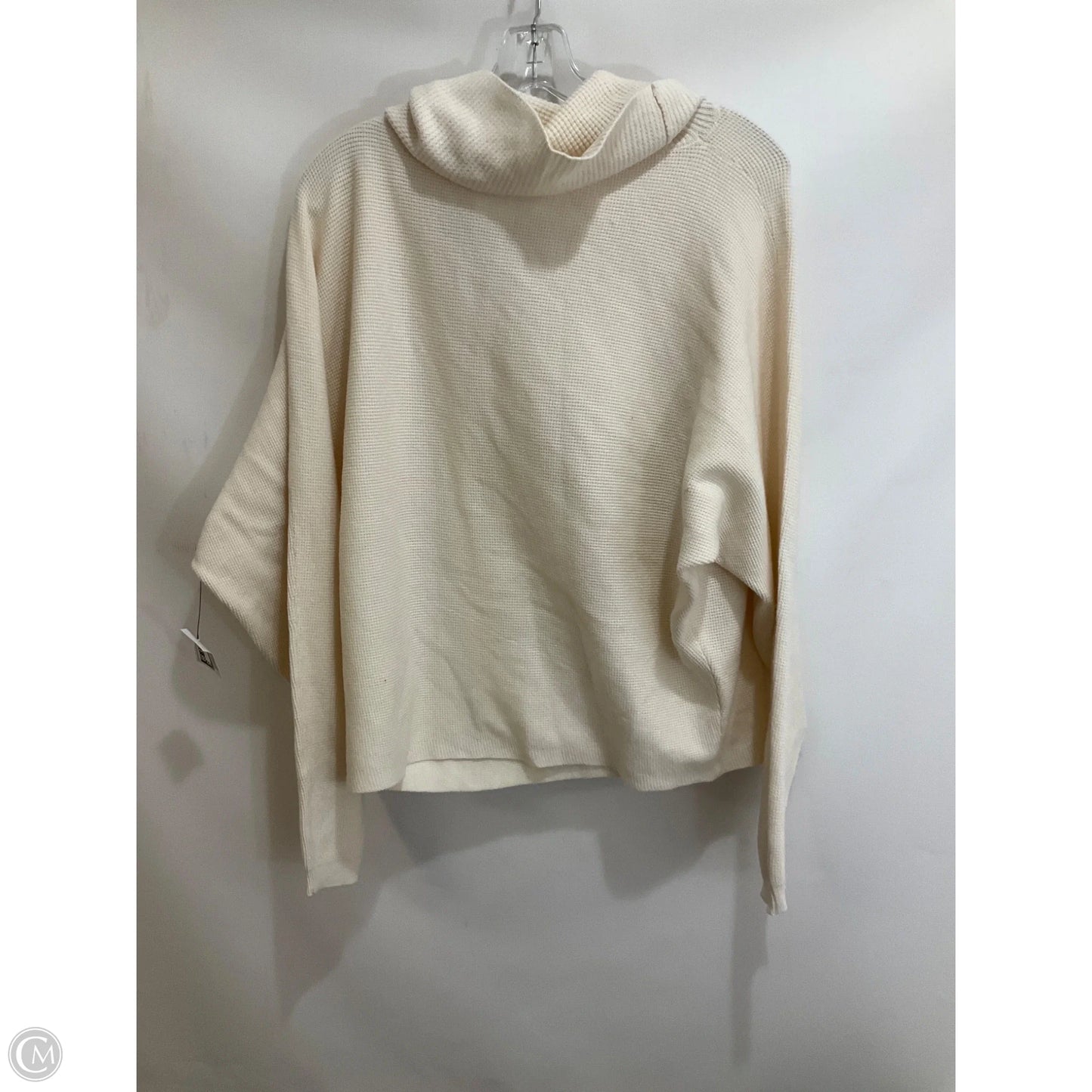 Sweater By Cyrus Knits In Cream, Size: L