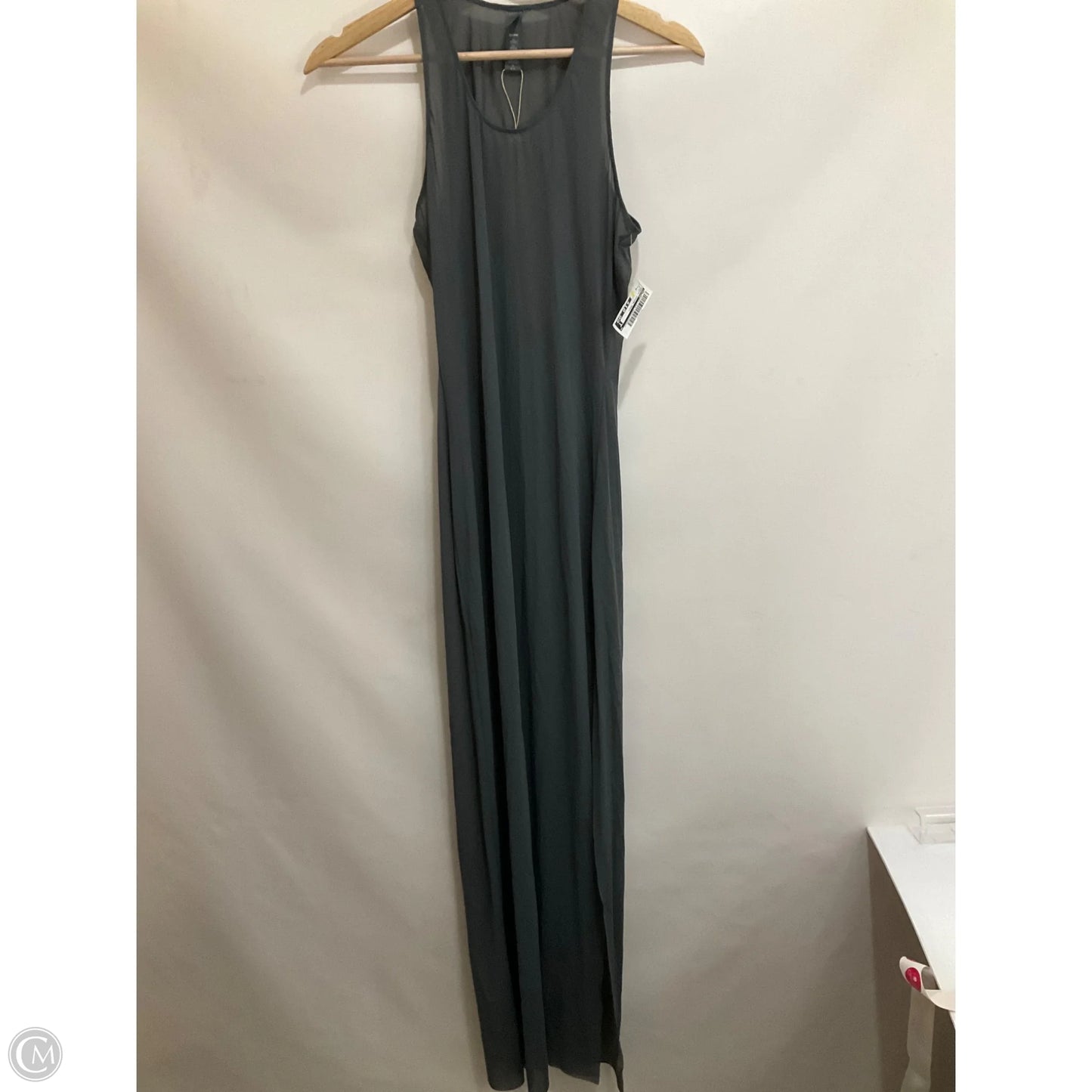 Dress Casual Maxi By Skims In Grey, Size: M