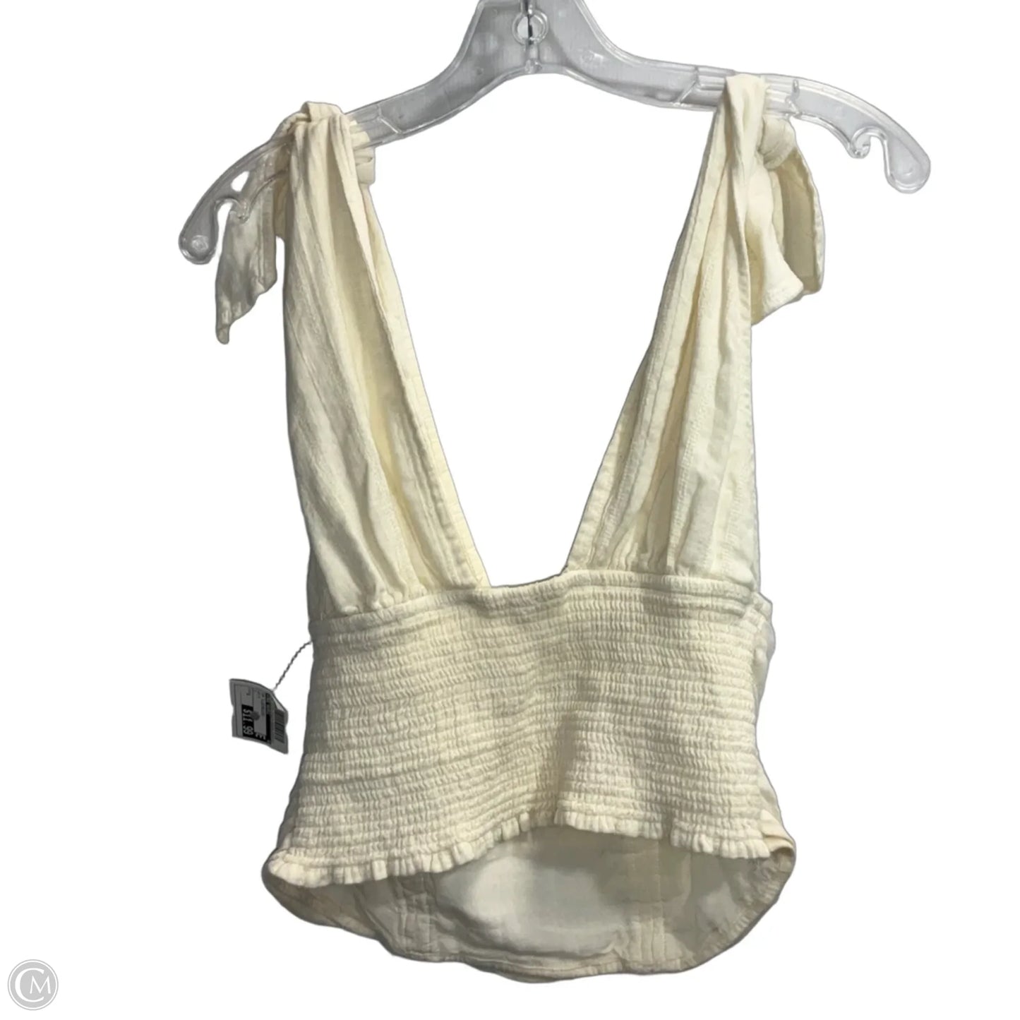 Top Sleeveless By Free People In White, Size: S