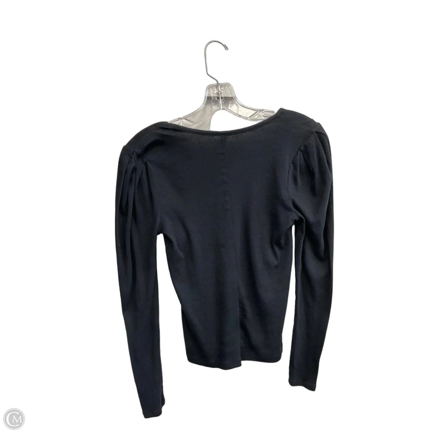 Top Long Sleeve By Free People In Black, Size: M