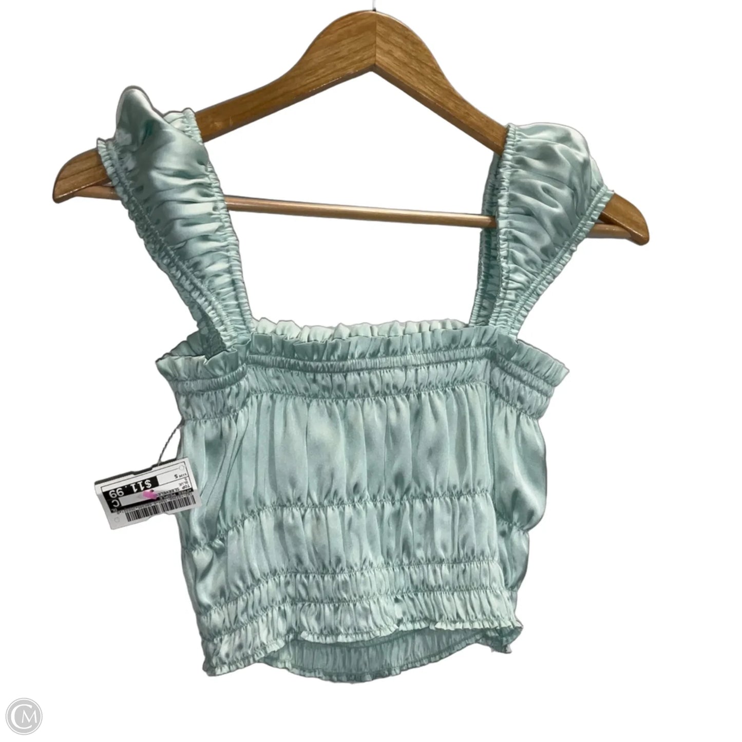 Top Sleeveless By Free People In Blue, Size: S