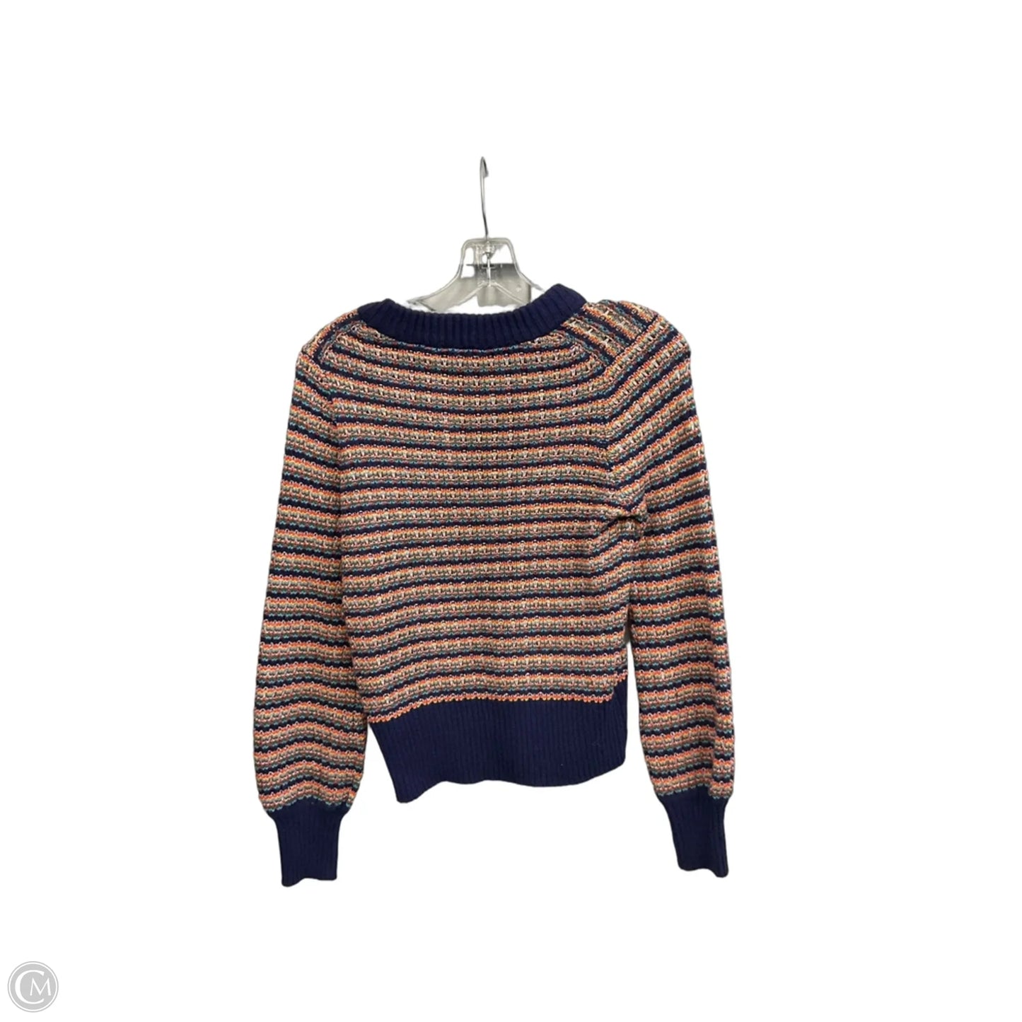 Sweater By Madewell In Striped Pattern, Size: Xs