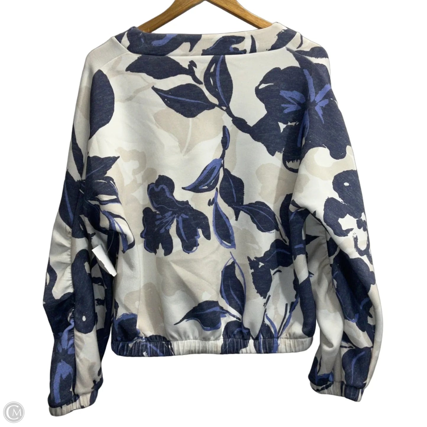 Sweatshirt Crewneck By Evereve In Blue, Size: M