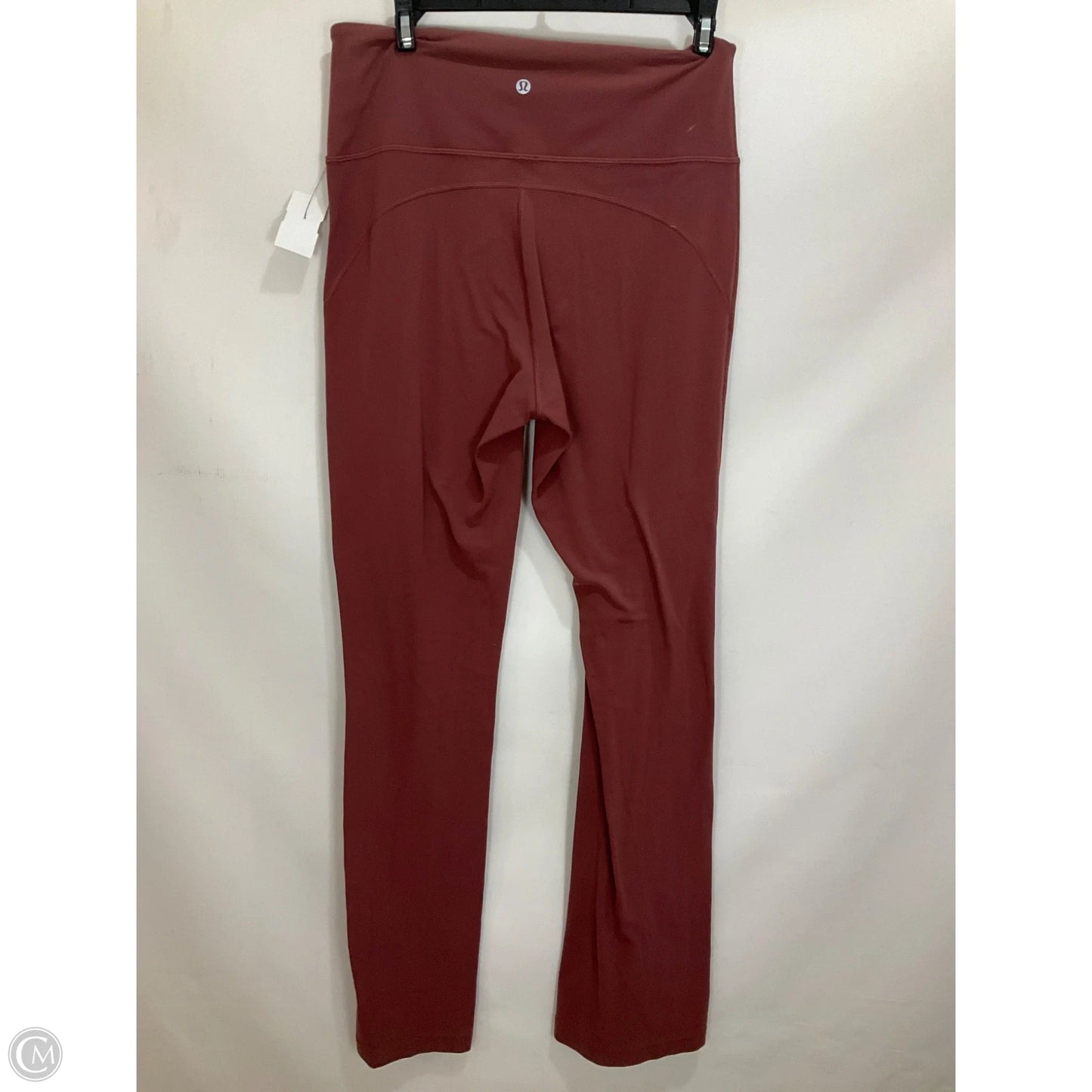 Athletic Pants By Lululemon In Orange, Size: 10