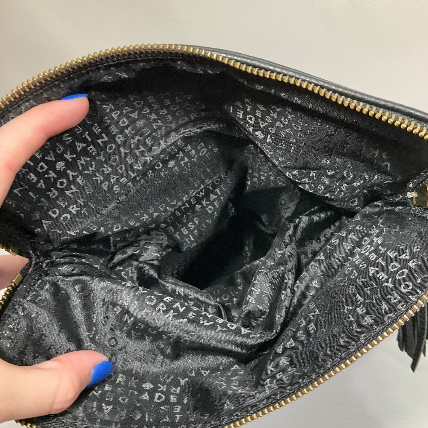 Crossbody Designer By Kate Spade In Black, Size:Medium