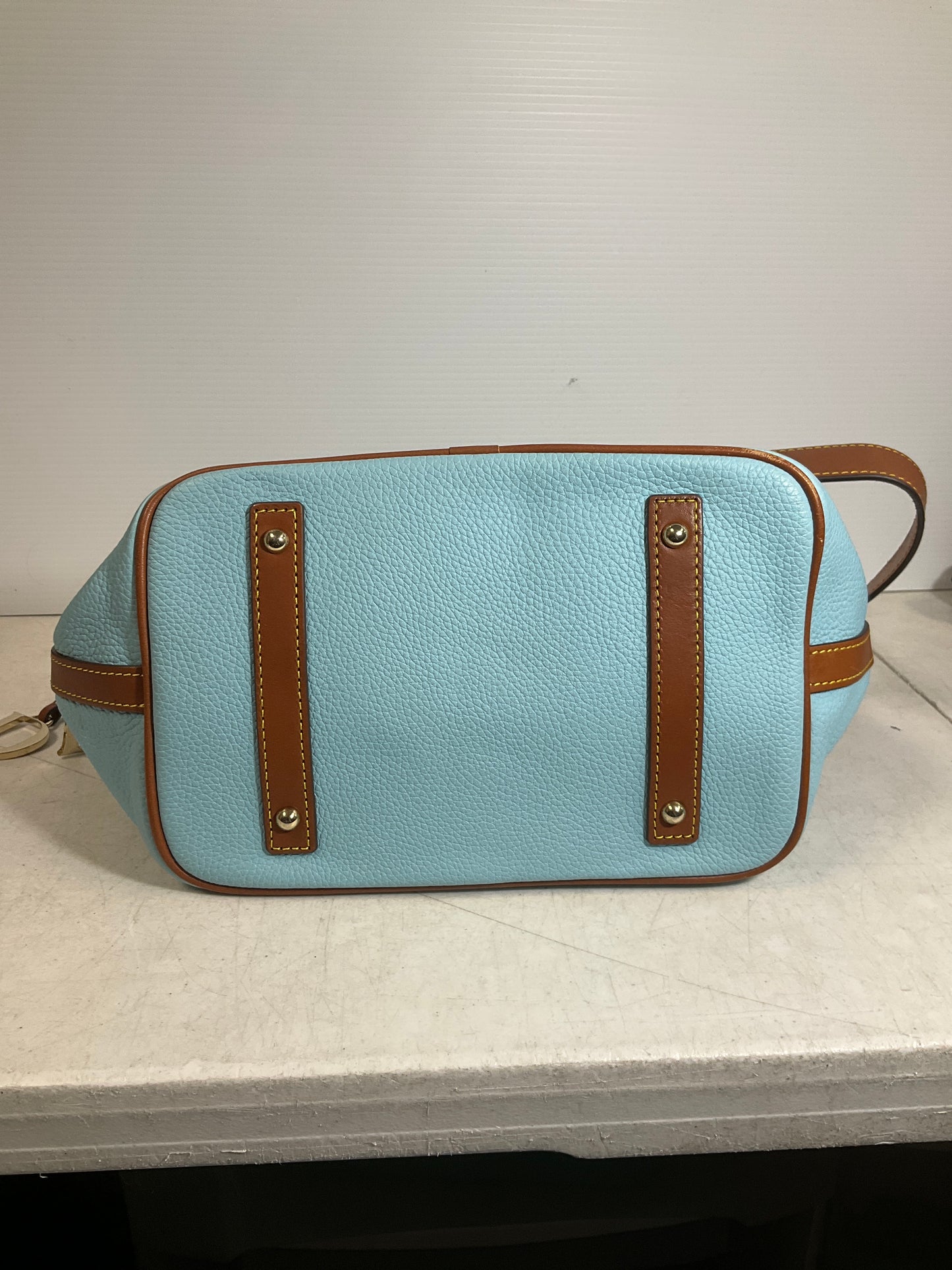 Handbag Designer By Dooney And Bourke In Blue, Size:Medium