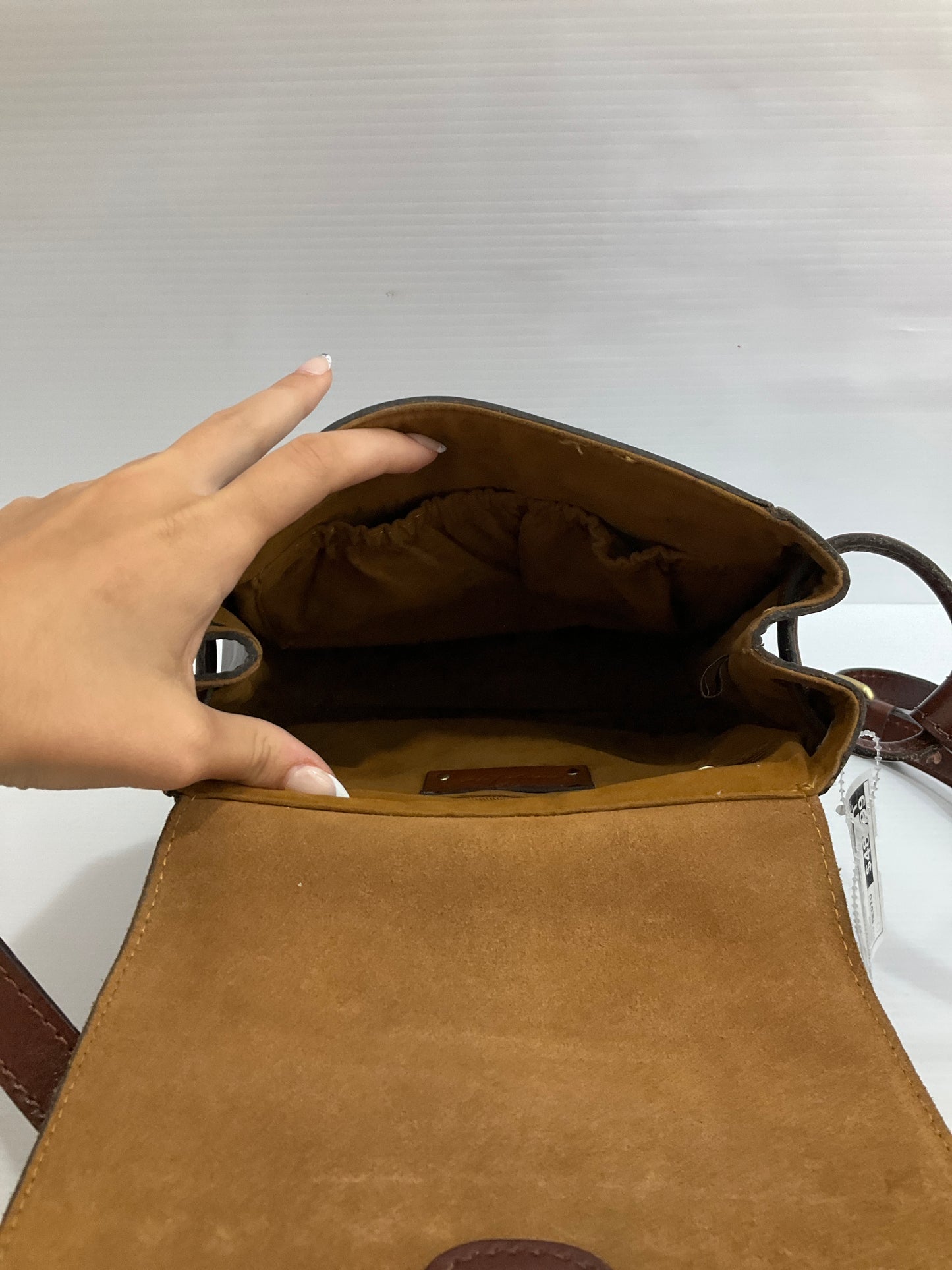 Crossbody Designer By Patricia Nash In Brown, Size:Medium