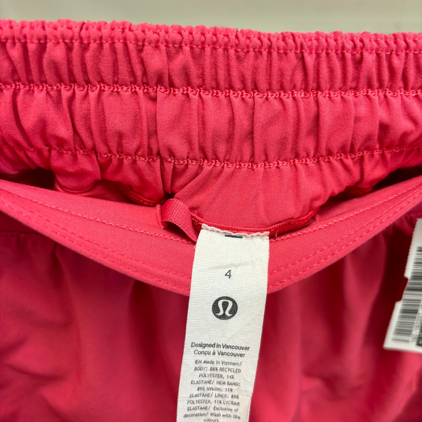 ATHLETIC SHORTS by LULULEMON In PINK, Size: 4