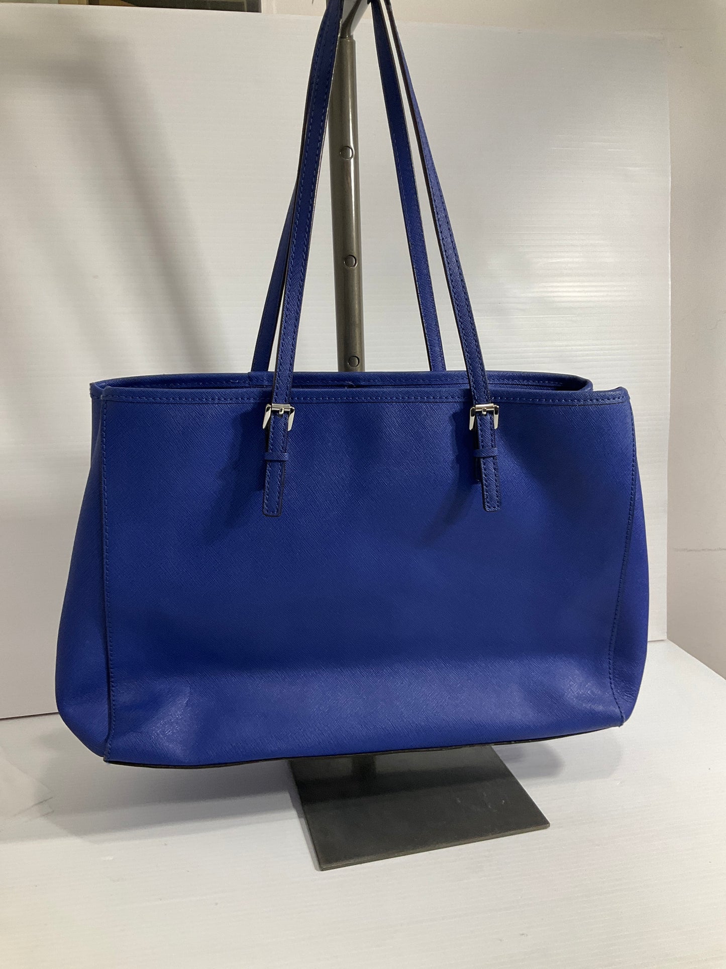 Handbag Designer By Michael Kors In Blue, Size:Medium