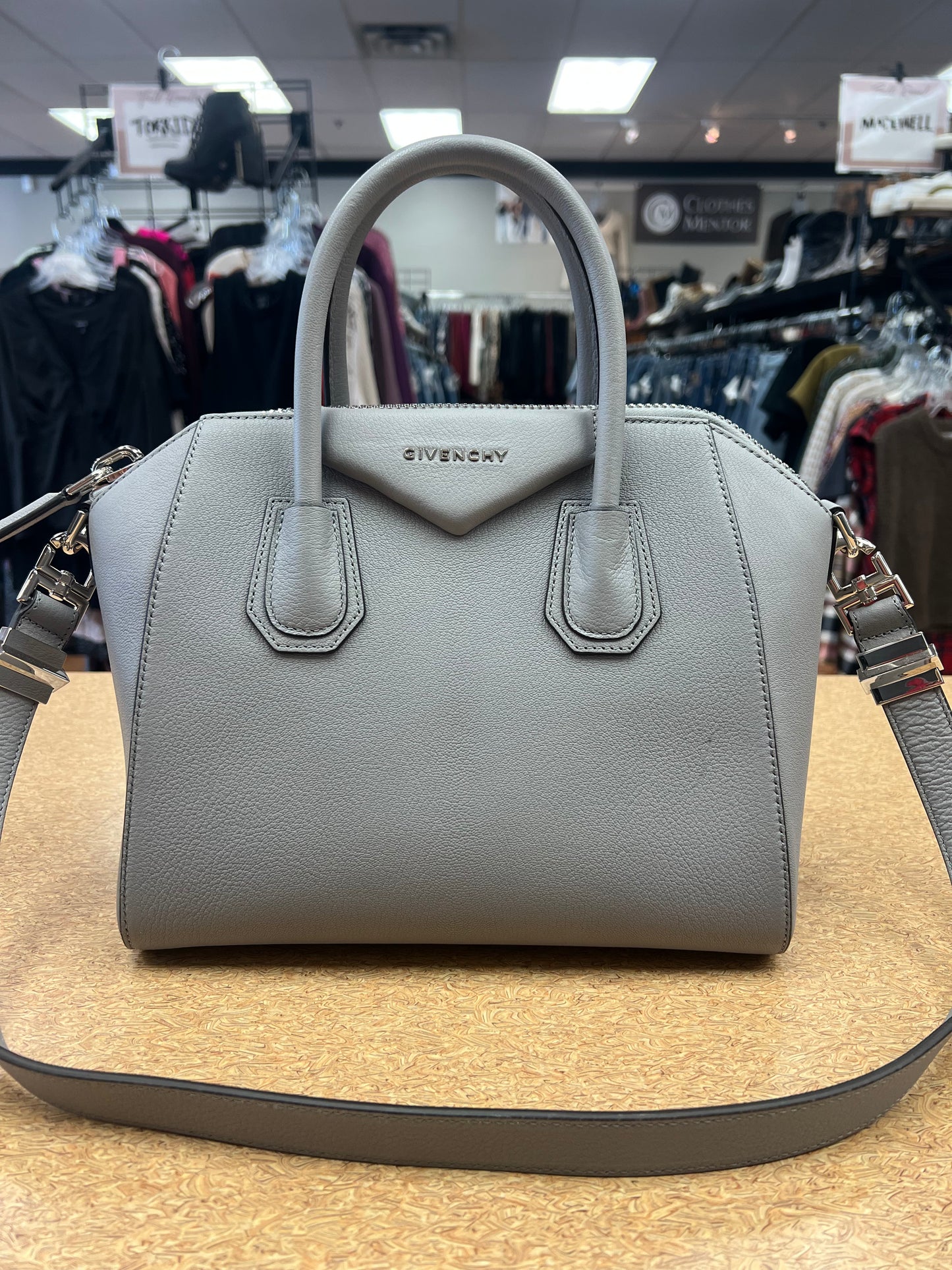 CROSSBODY LUXURY DESIGNER by GIVENCHY In GREY, Size: MEDIUM