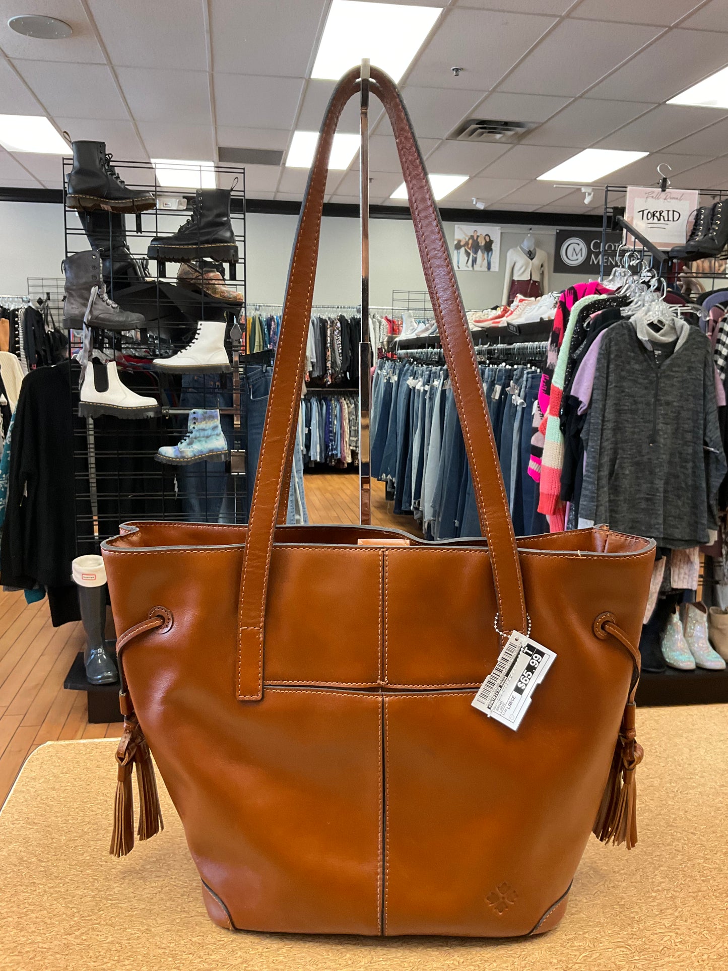 Handbag Designer By Patricia Nash In Brown, Size:Large
