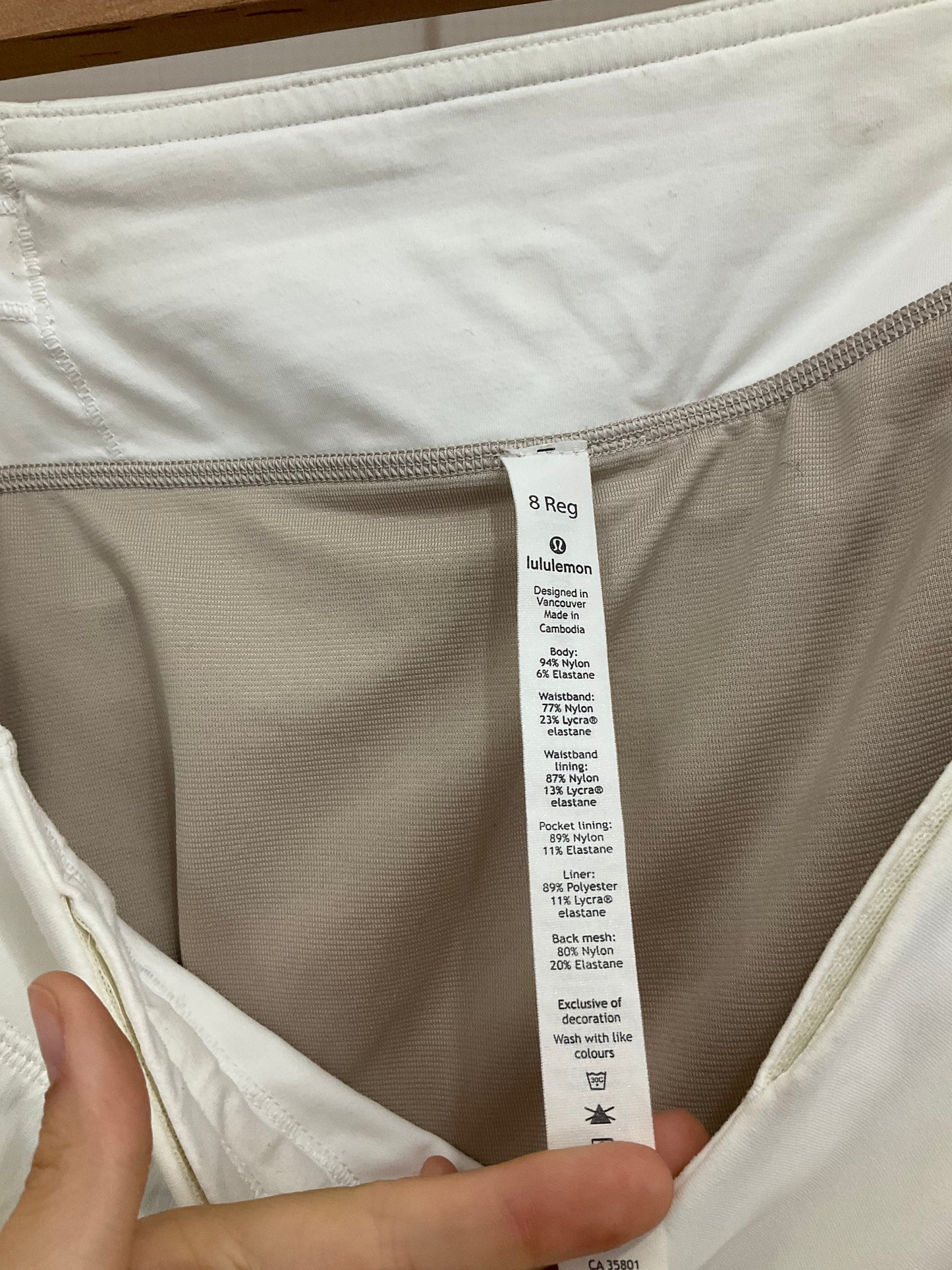 Athletic Shorts By Lululemon Size: 8
