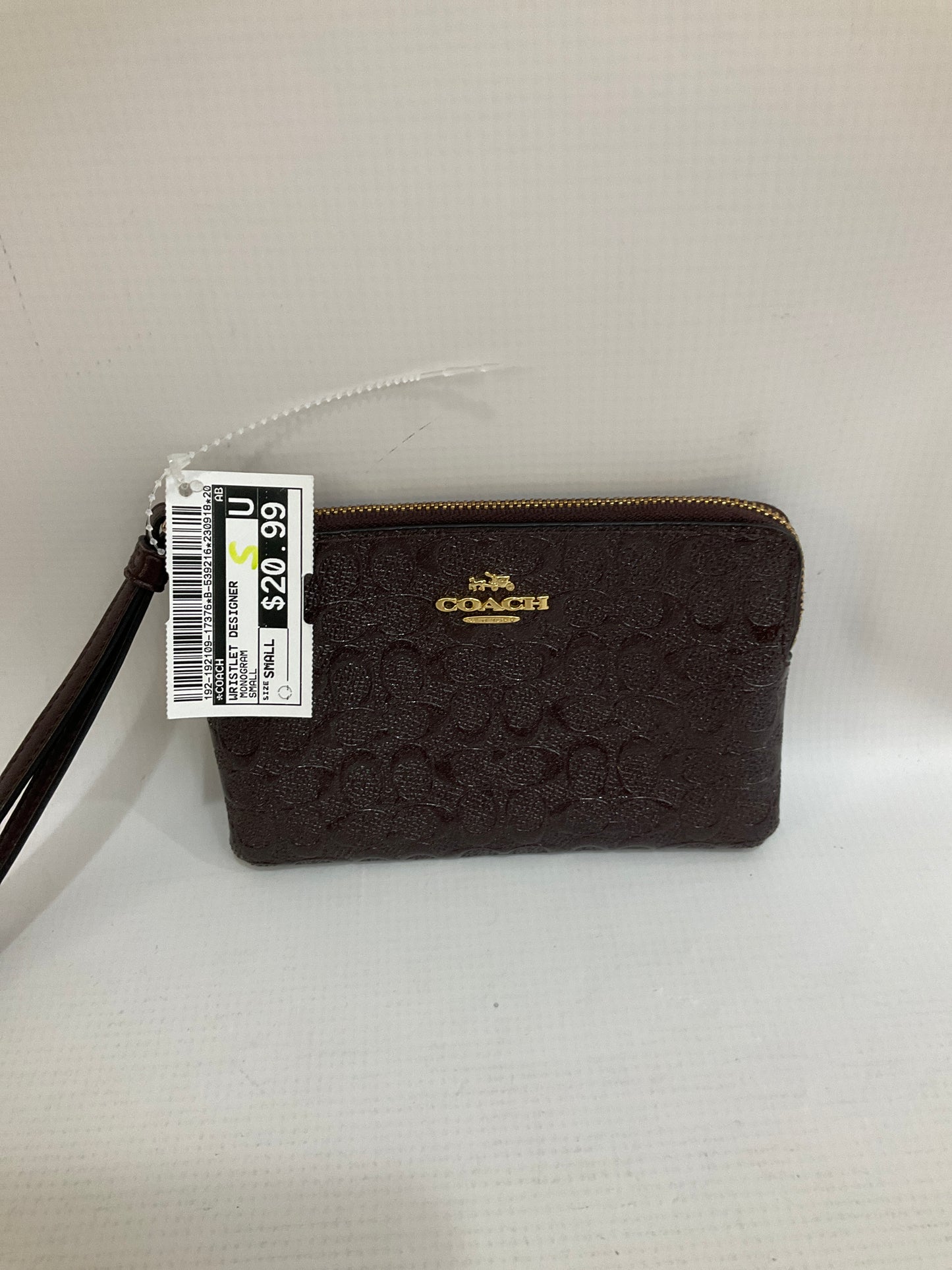 Wristlet Designer By Coach Size: Small