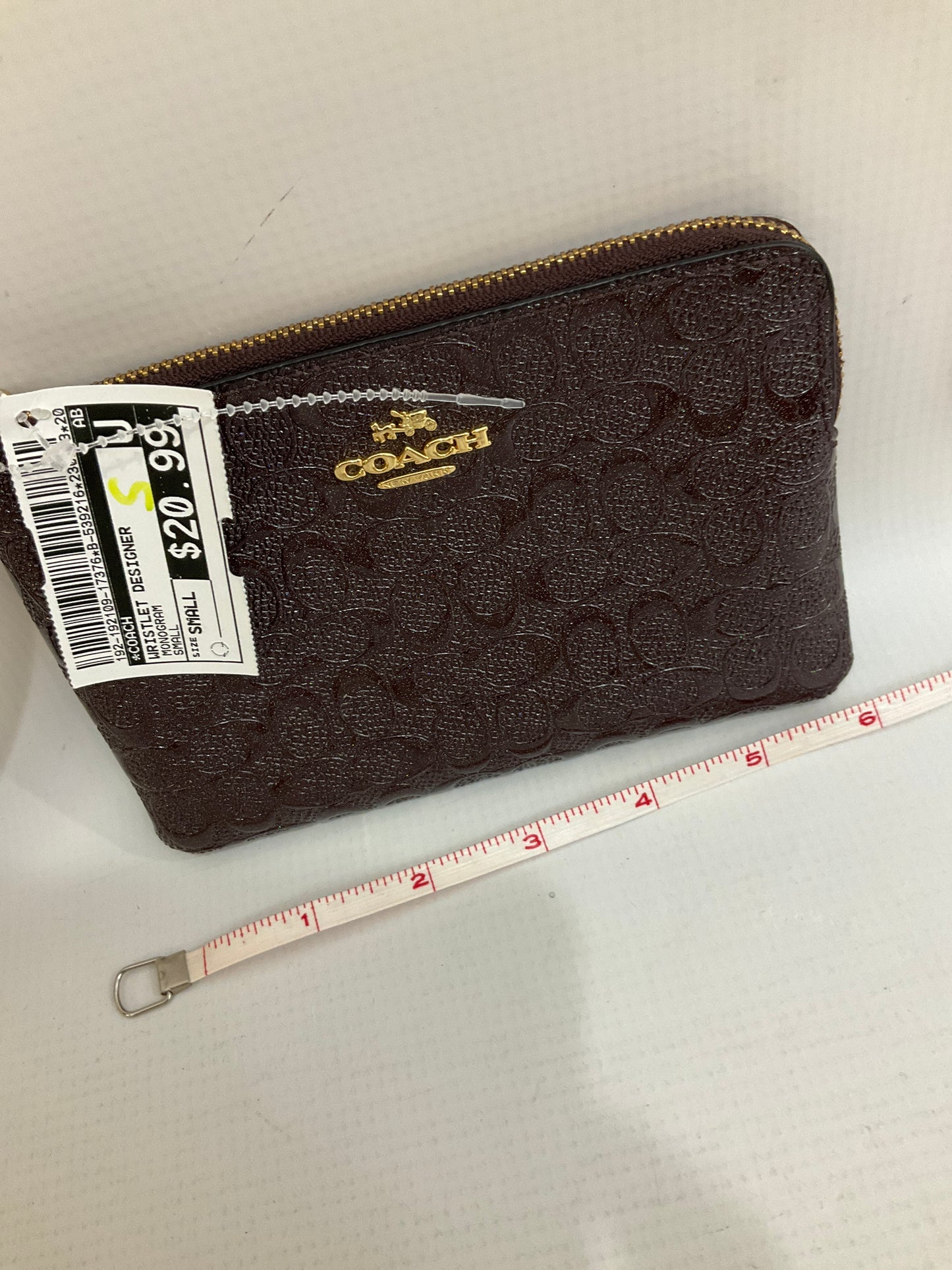 Wristlet Designer By Coach Size: Small