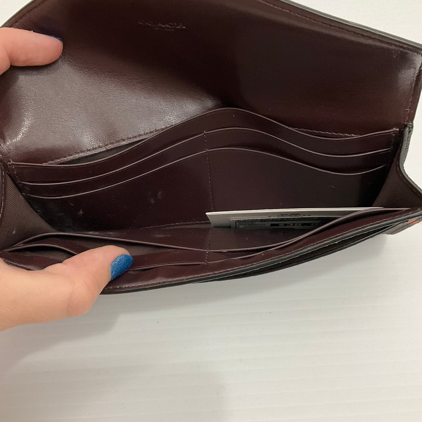 Wallet Designer By Coach Size: Medium