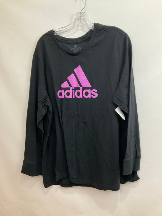 Athletic Top Long Sleeve Crewneck By Adidas  Size: 3x