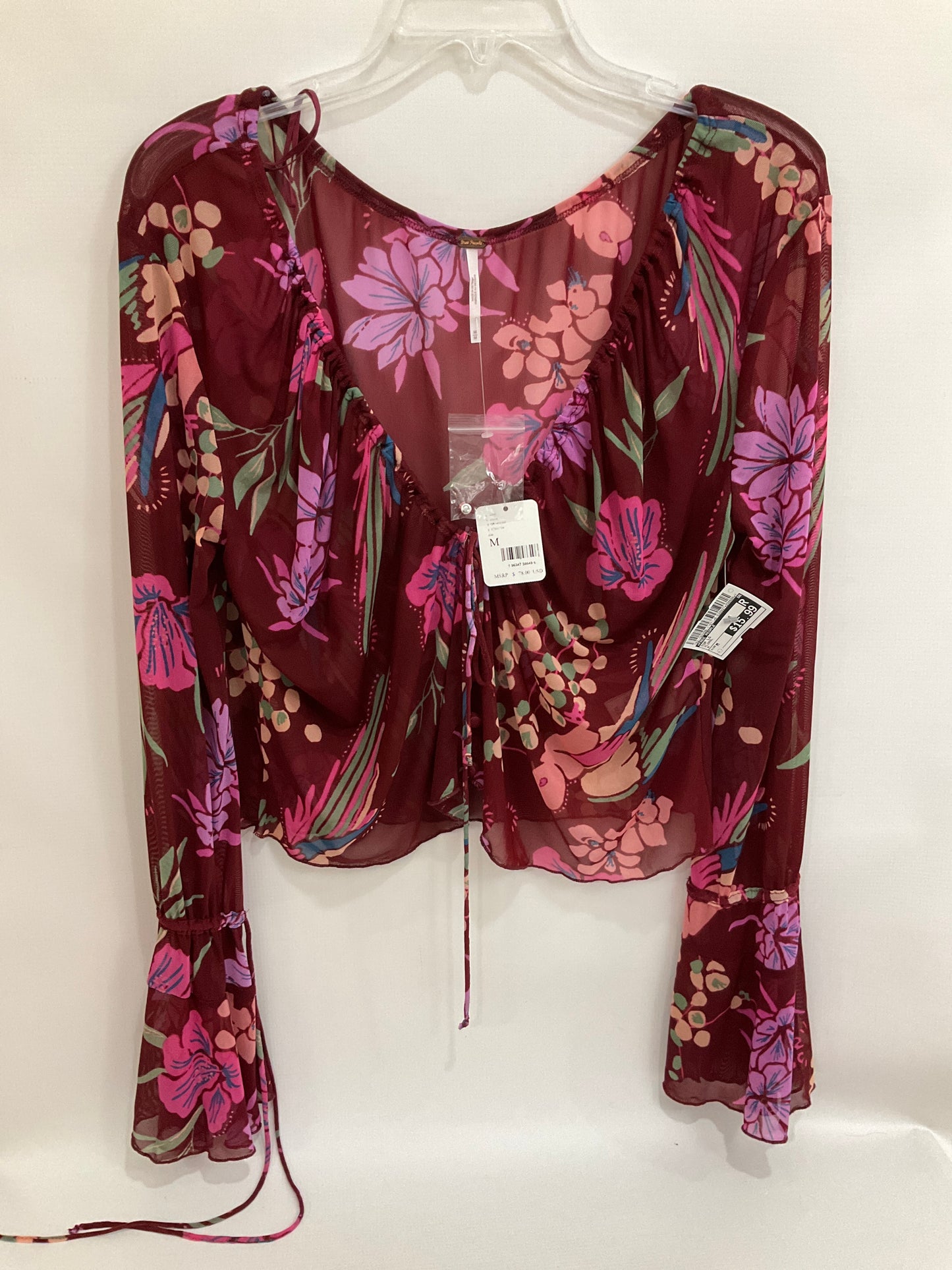 Top Long Sleeve By Free People Size: M