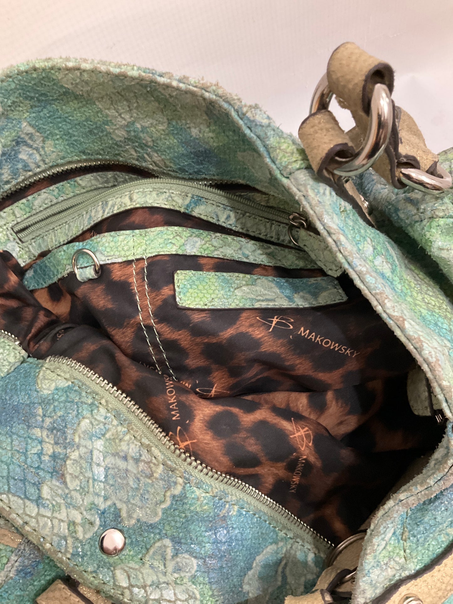 Handbag Designer By B Makowsky Size: Medium