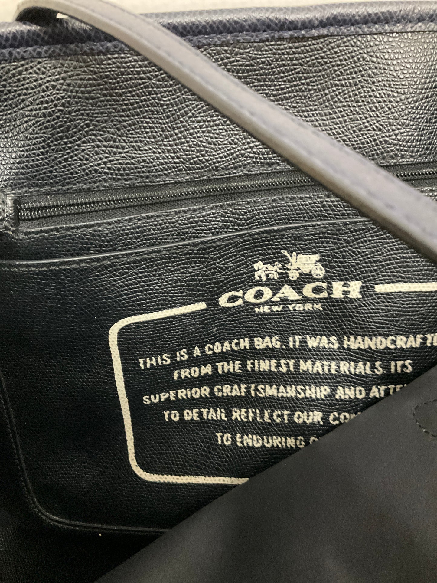 Handbag Designer By Coach Size: Medium