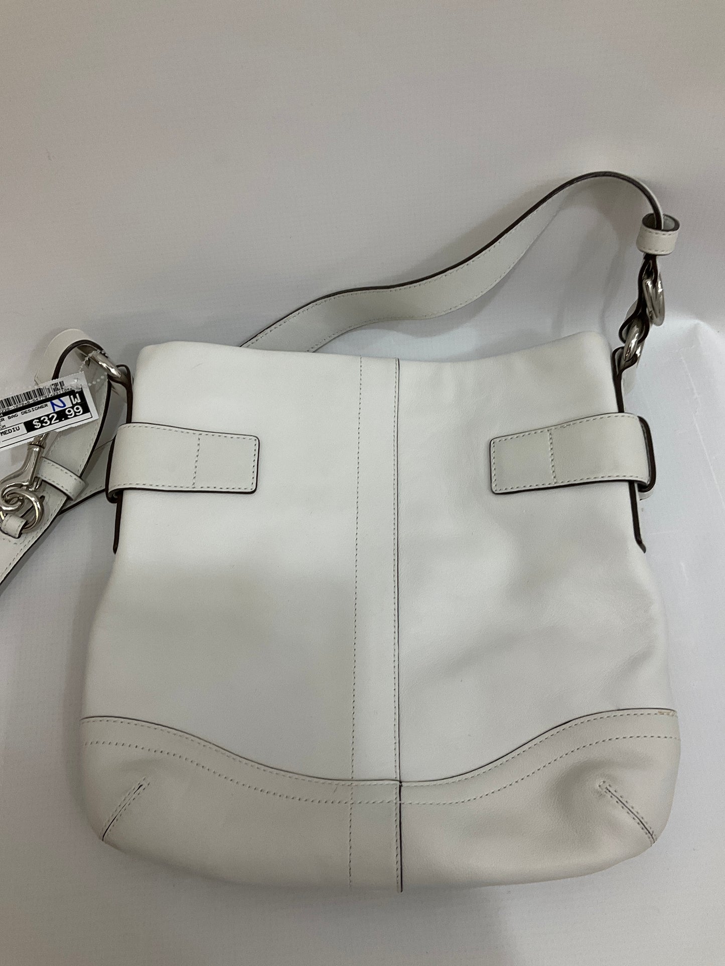 Diaper Bag Designer By Coach Size: Medium