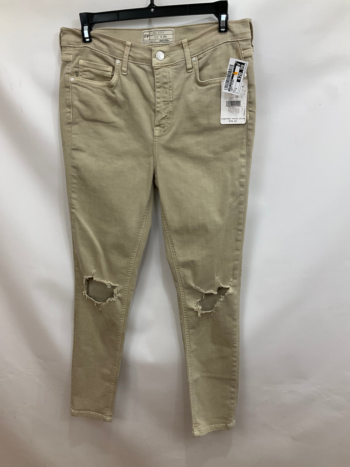 Jeans Skinny By Free People Size: 8