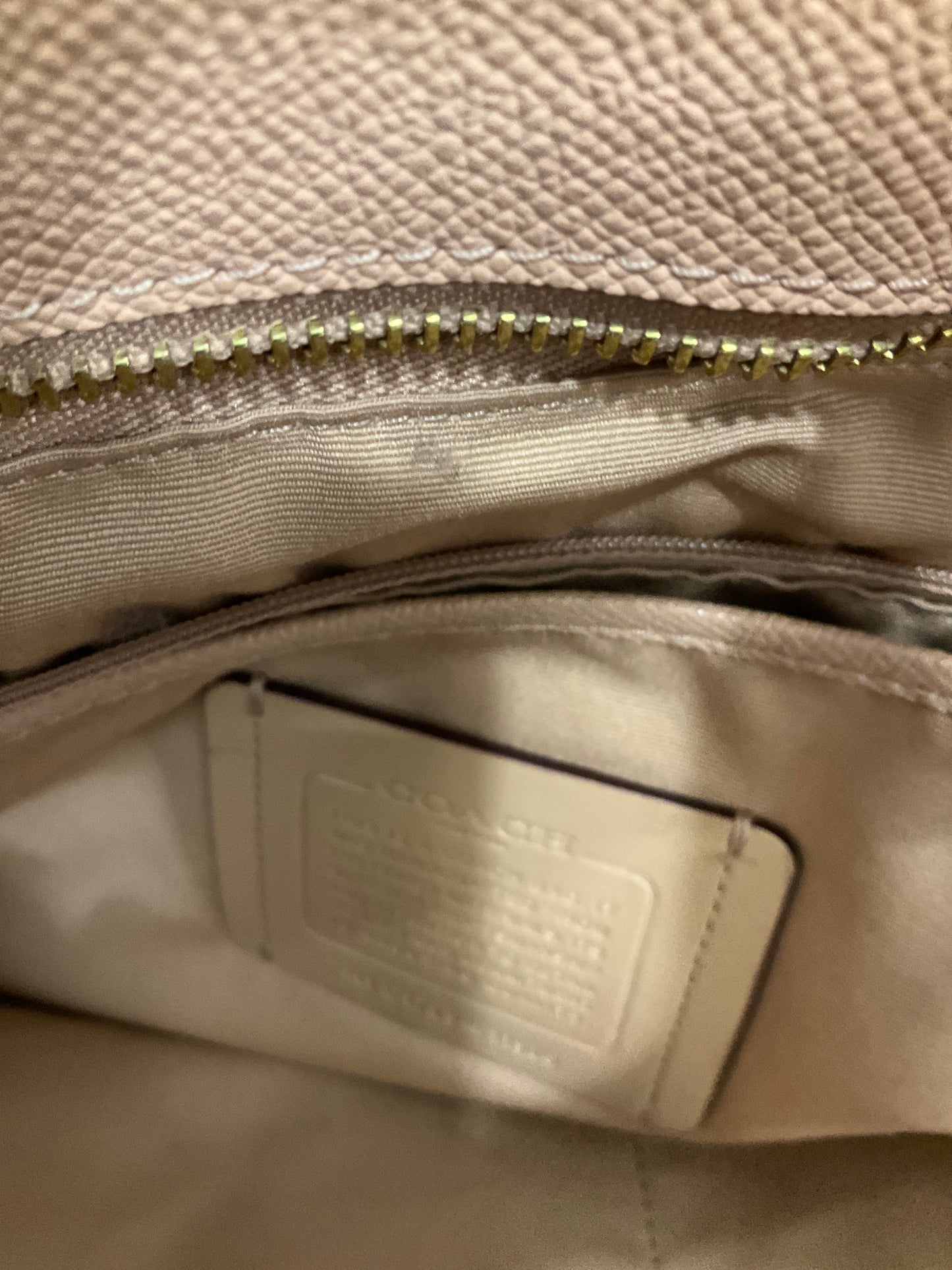 Tote Designer By Coach Size: Large