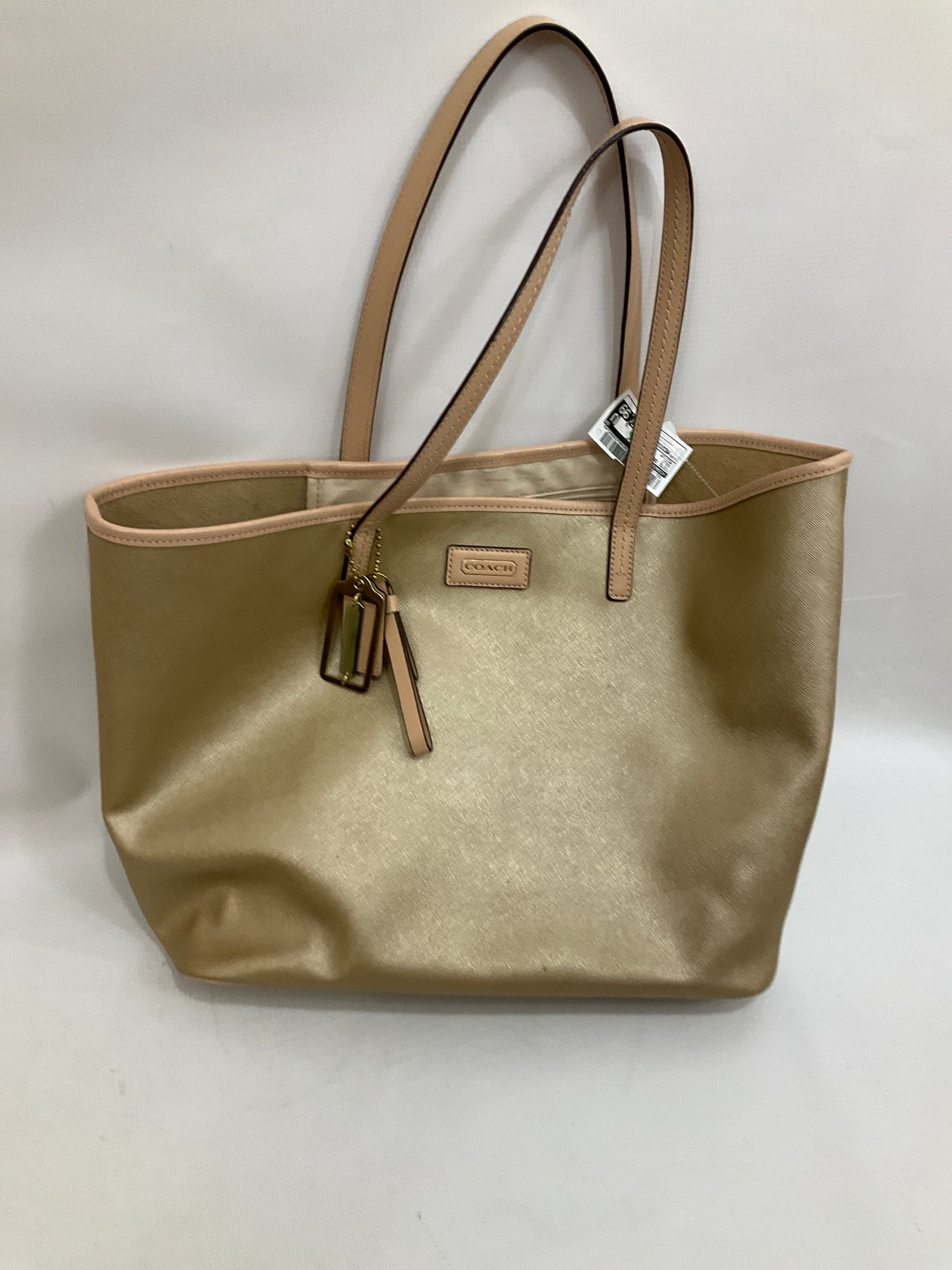 Tote Designer By Coach Size: Medium