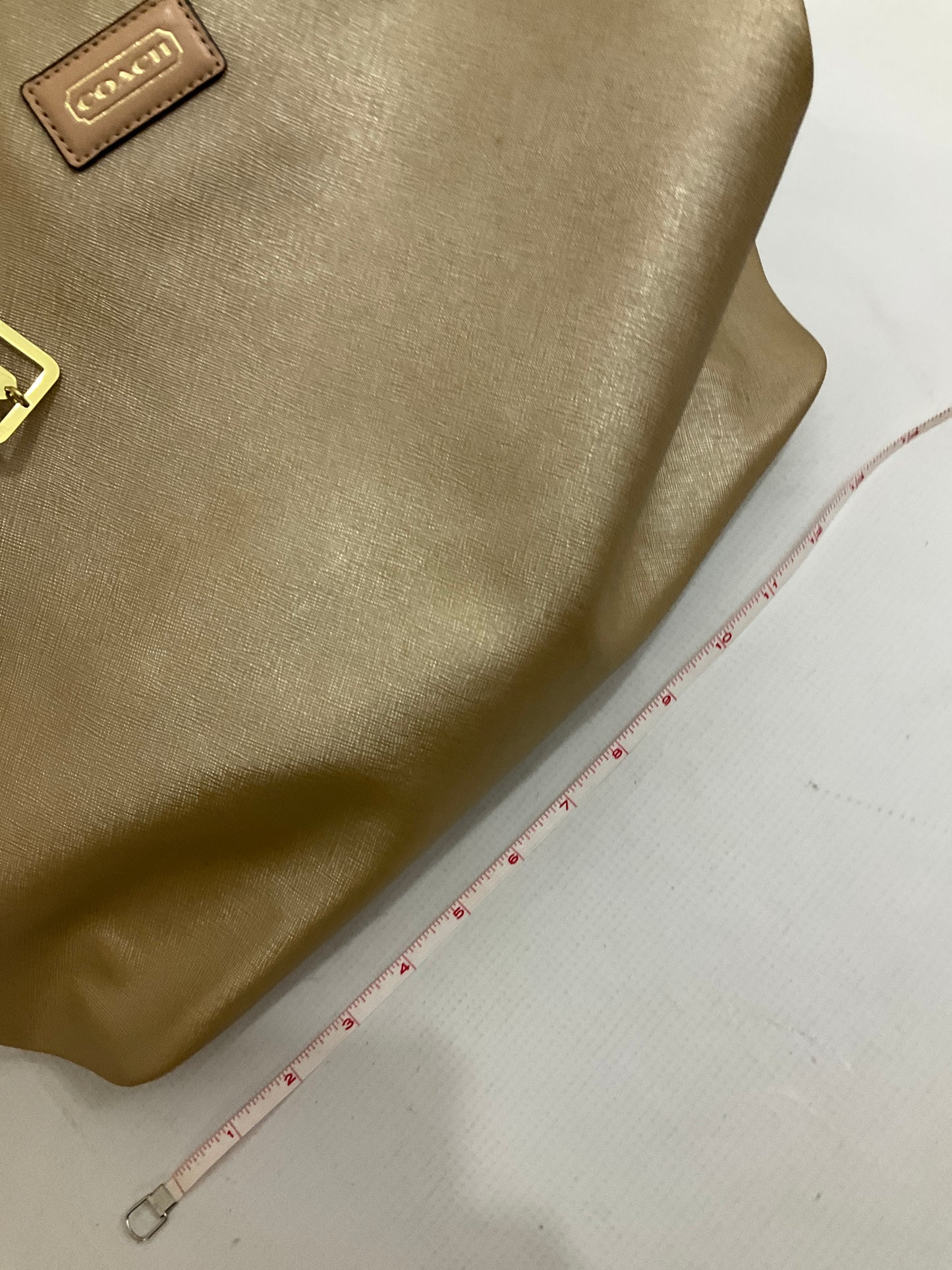 Tote Designer By Coach Size: Medium