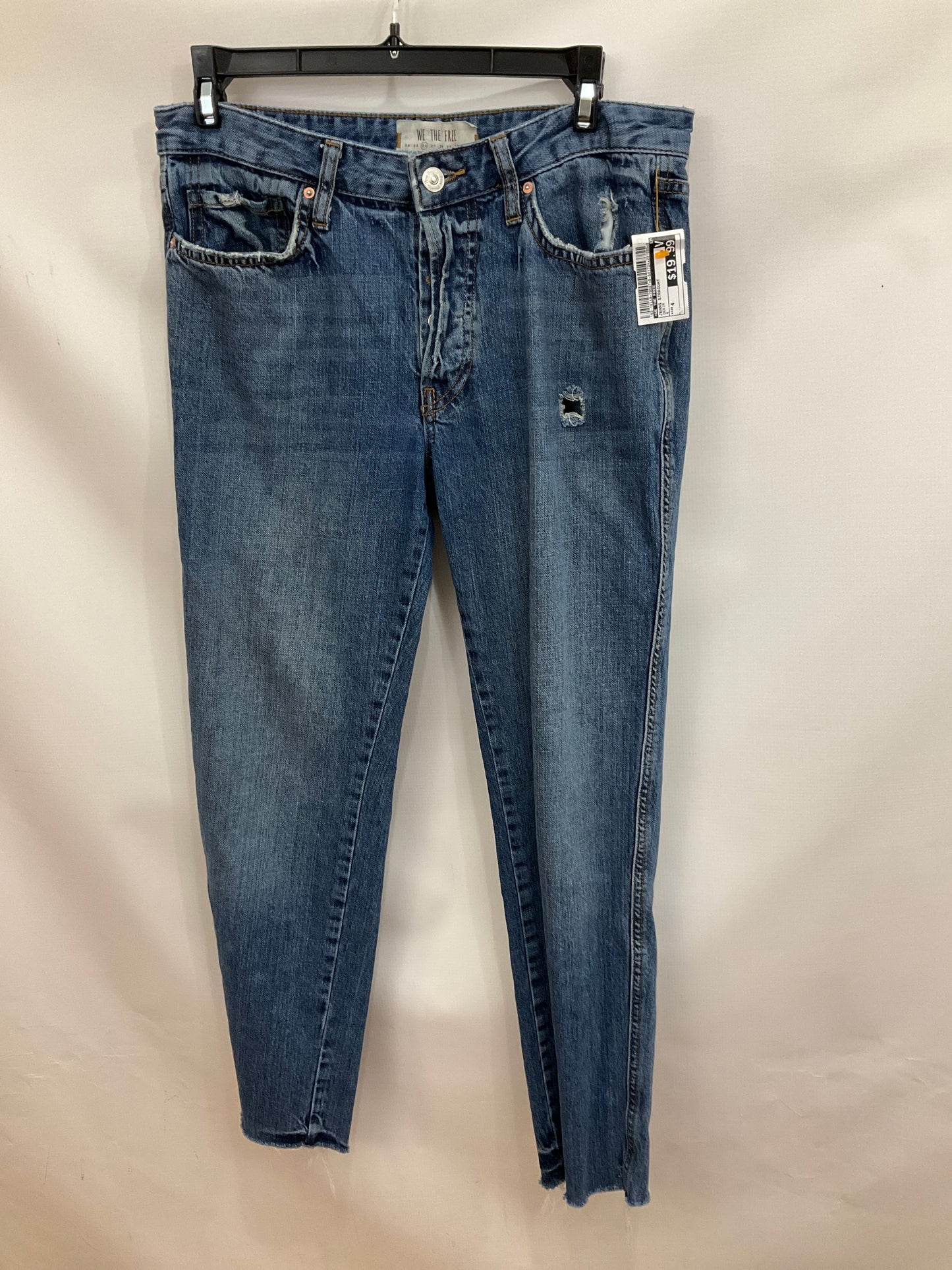 Jeans Straight By We The Free Size: 4