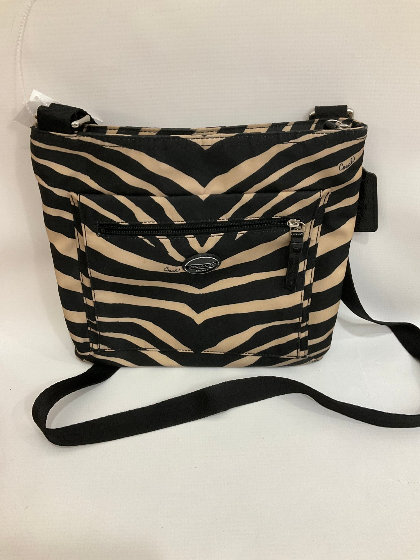 Crossbody Designer By Coach Size: Medium