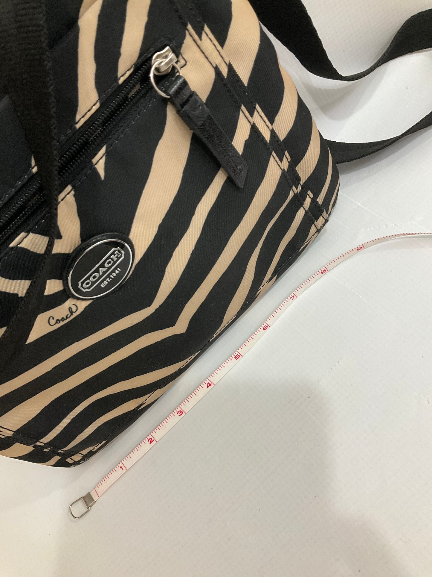 Crossbody Designer By Coach Size: Medium