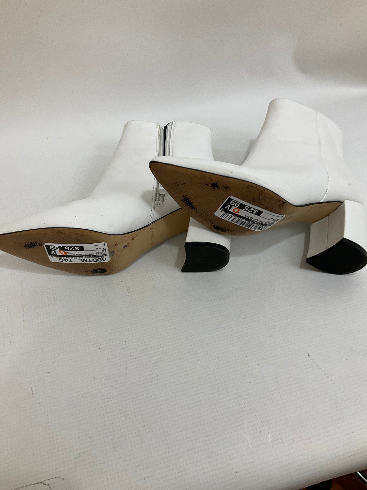Boots Ankle Heels By Marc Fisher Size: 6